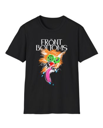 The Front Bottoms New Yorker Cat Unisex Softstyle T-Shirt