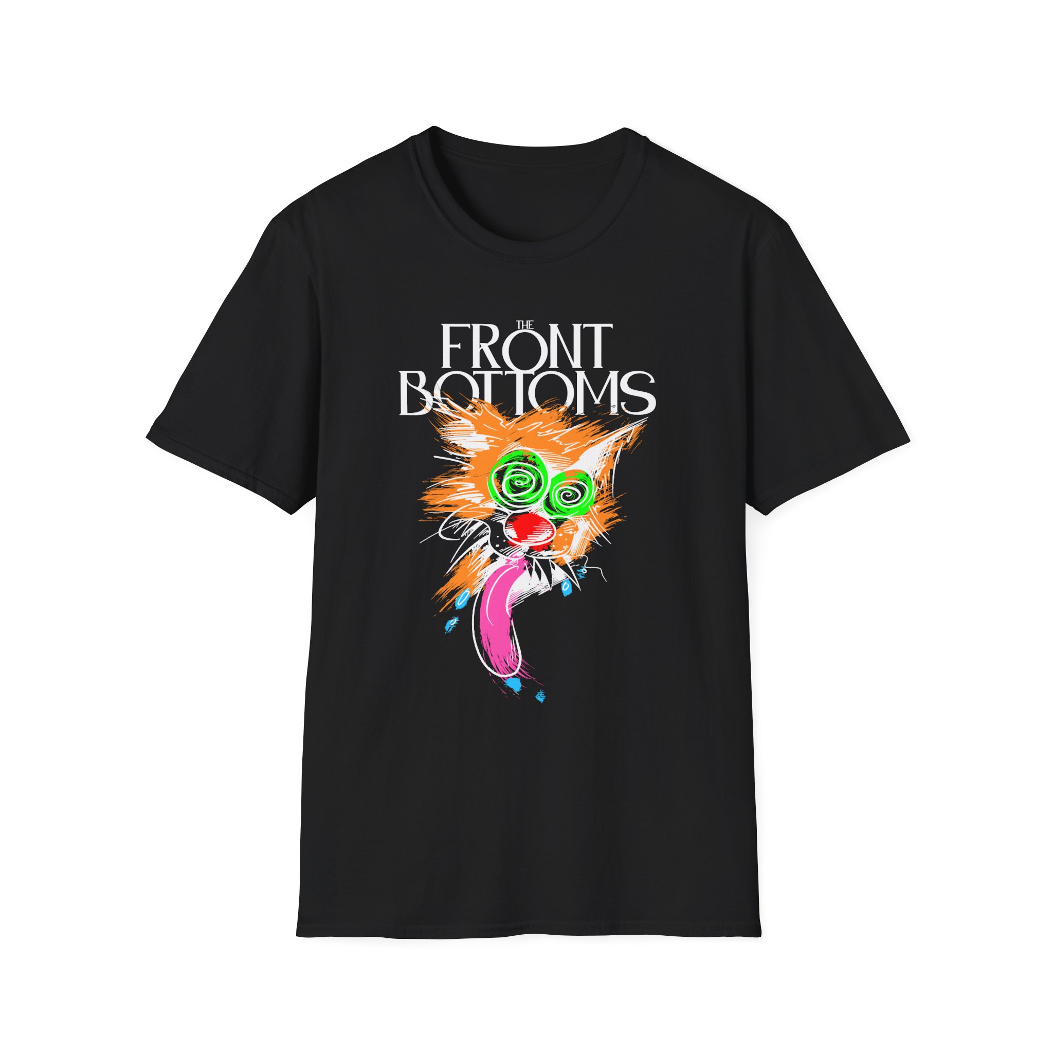 The Front Bottoms New Yorker Cat Unisex Softstyle T-Shirt