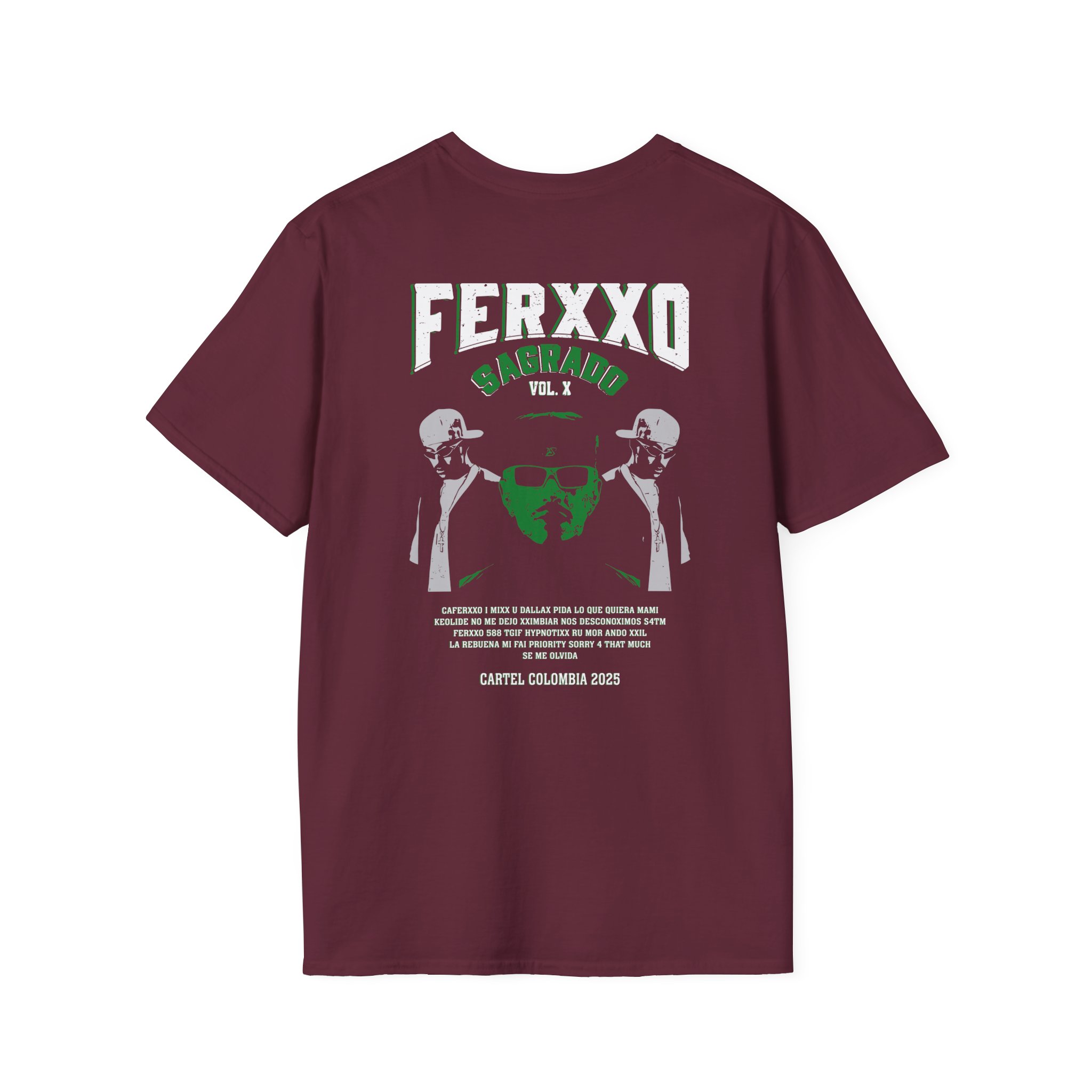Ferxxo VOL. X SAGRADO unisex soft-style t-shirt