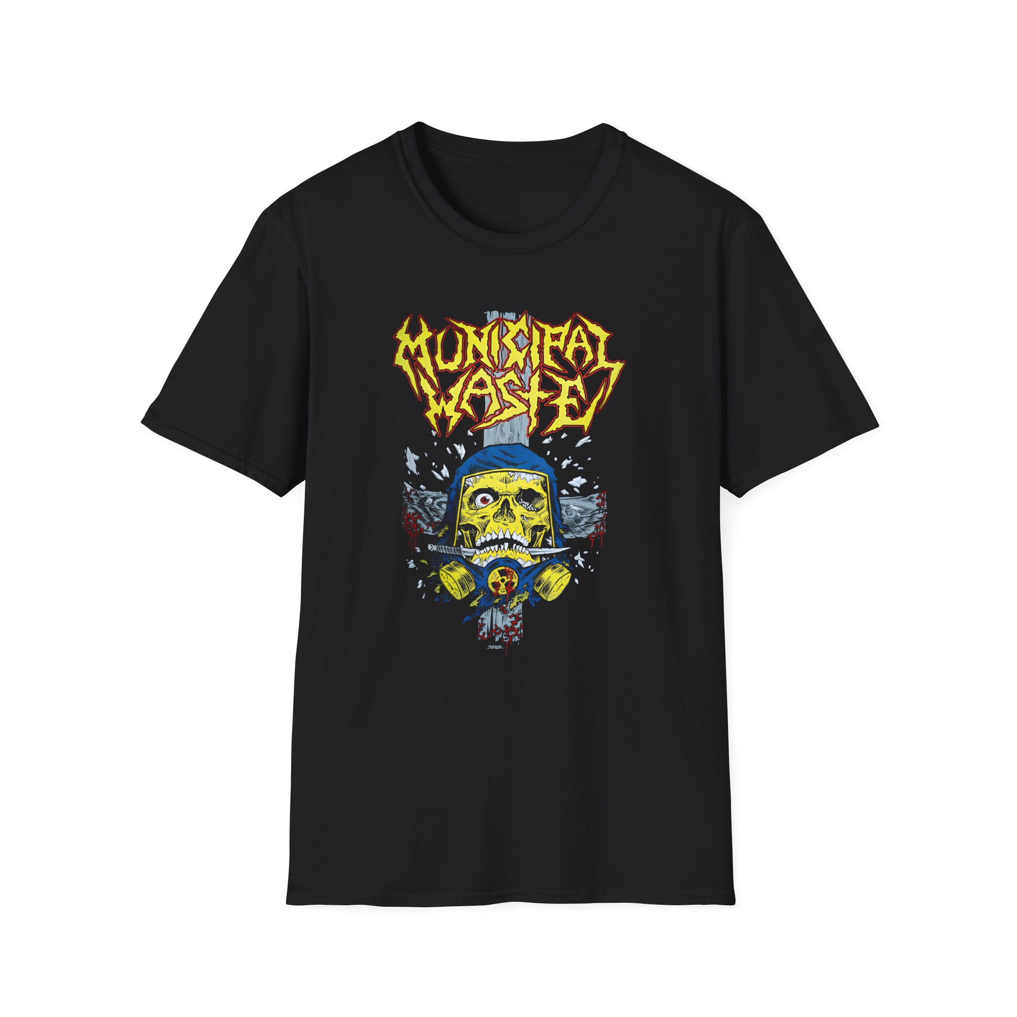 Municipal Waste Schaller Unisex Softstyle T-Shirt