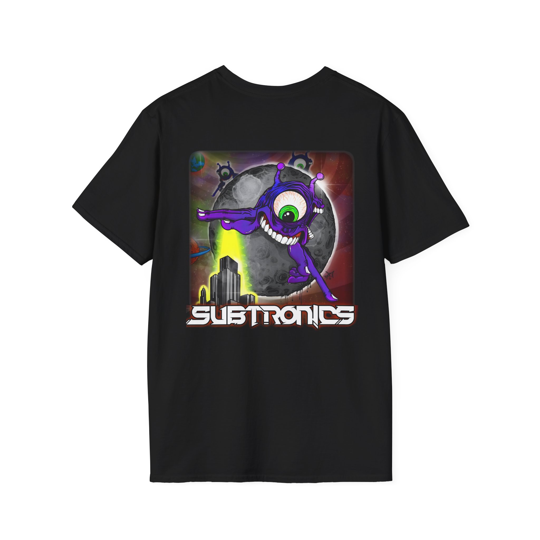 Subtronics Cyclops Invasion Unisex Softstyle T-Shirt