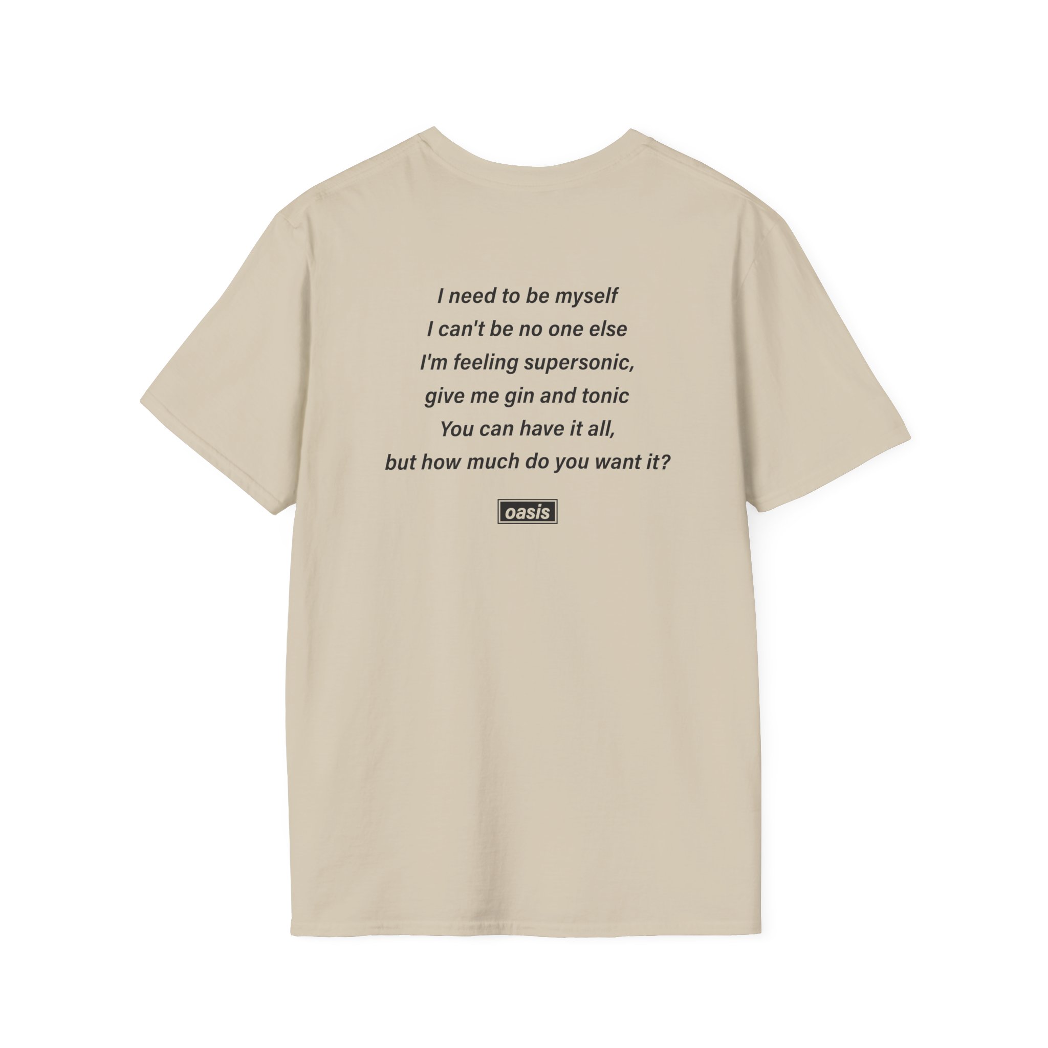 Oasis Supersonic Unisex Softstyle T-Shirt