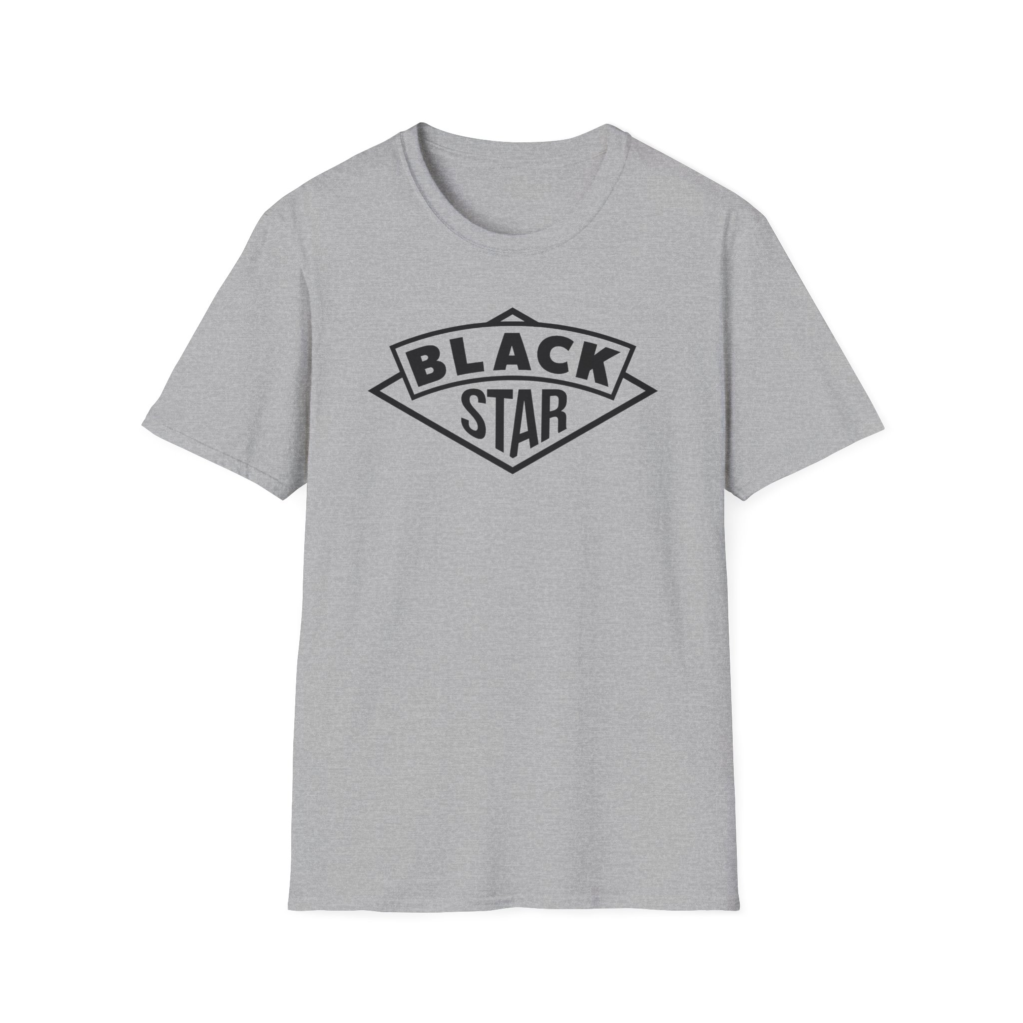 Black Star Icon Unisex Softstyle T-Shirt