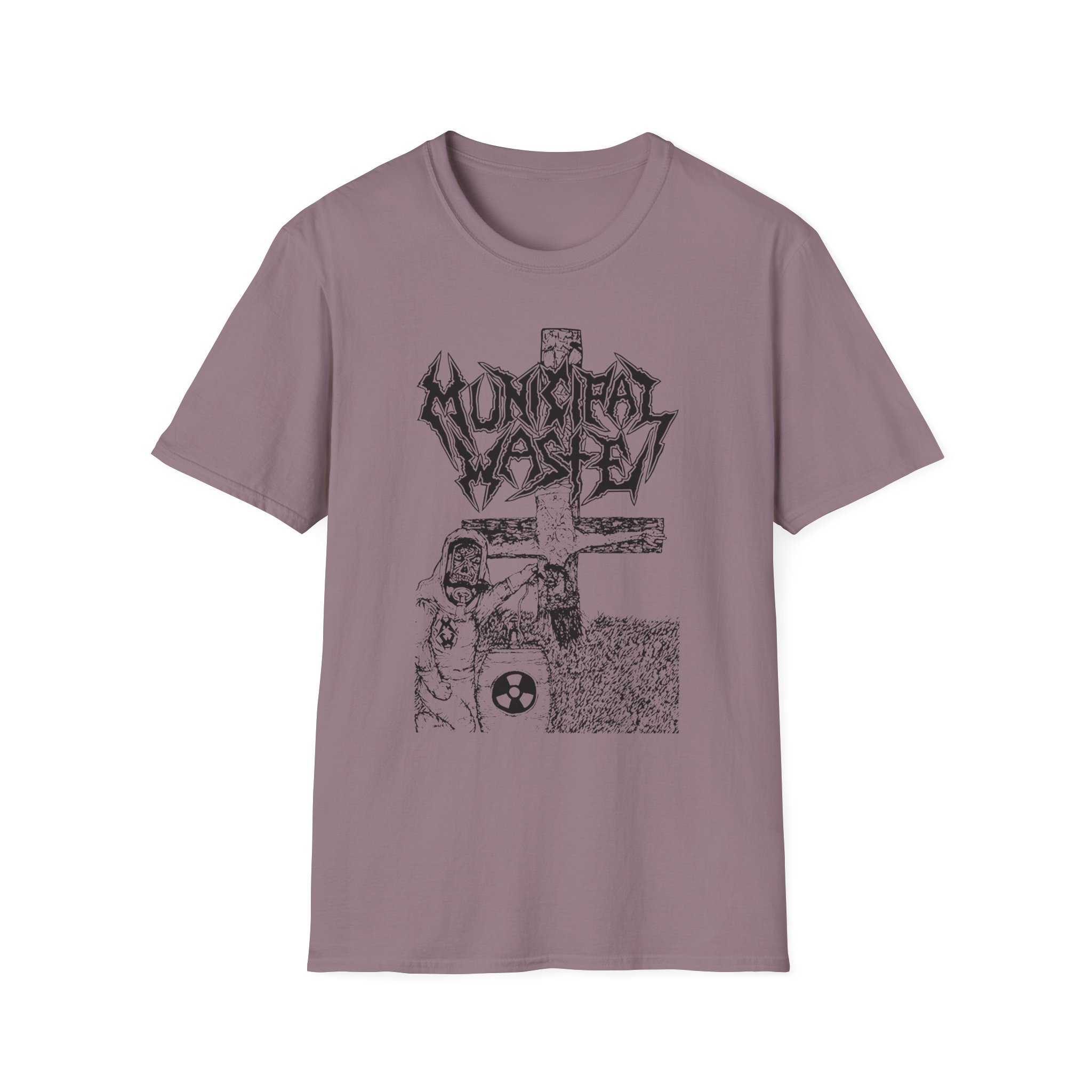 Municipal Waste Decrepit Christ Unisex Softstyle T-Shirt