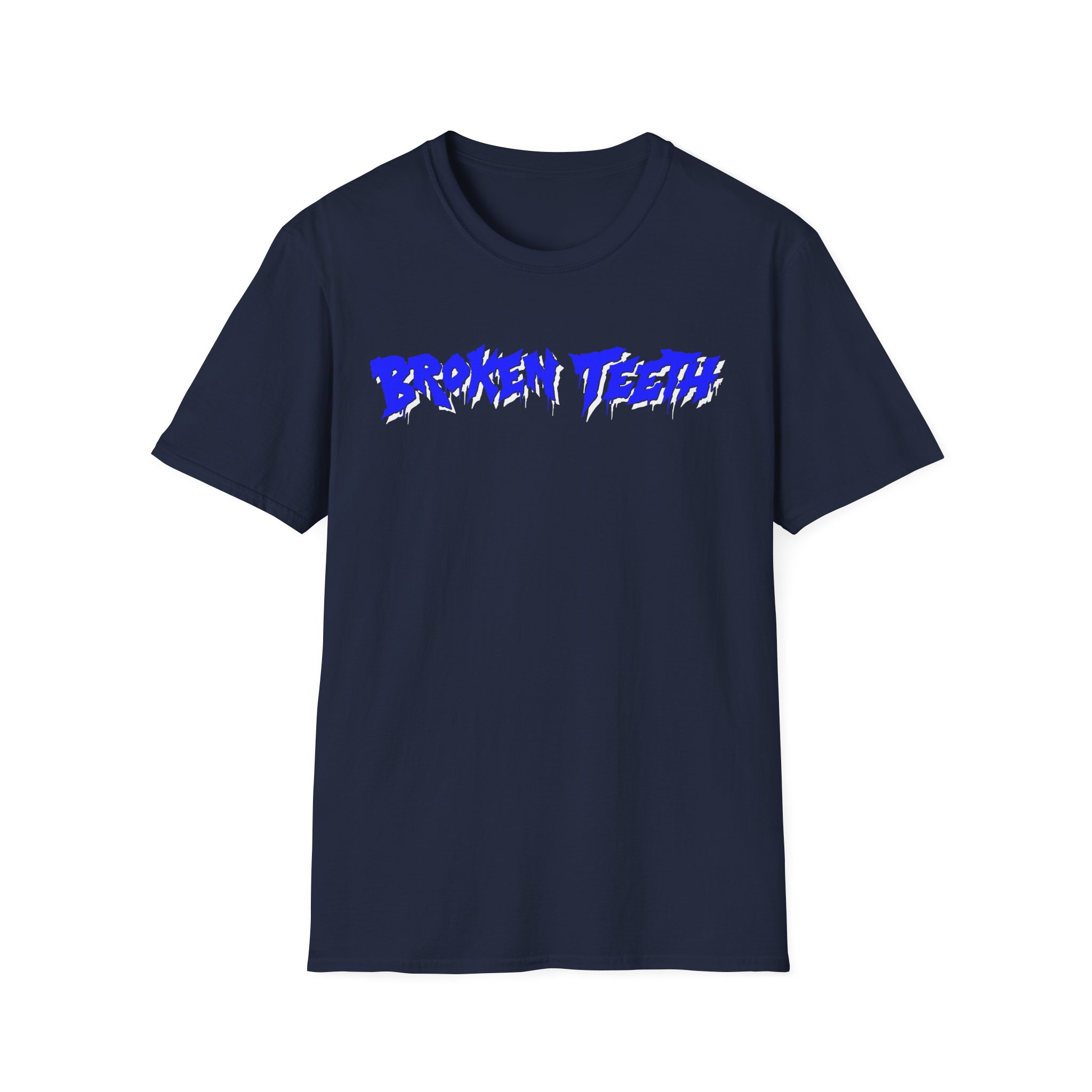 Broken Teeth Confront your Fears Unisex Softstyle T-Shirt