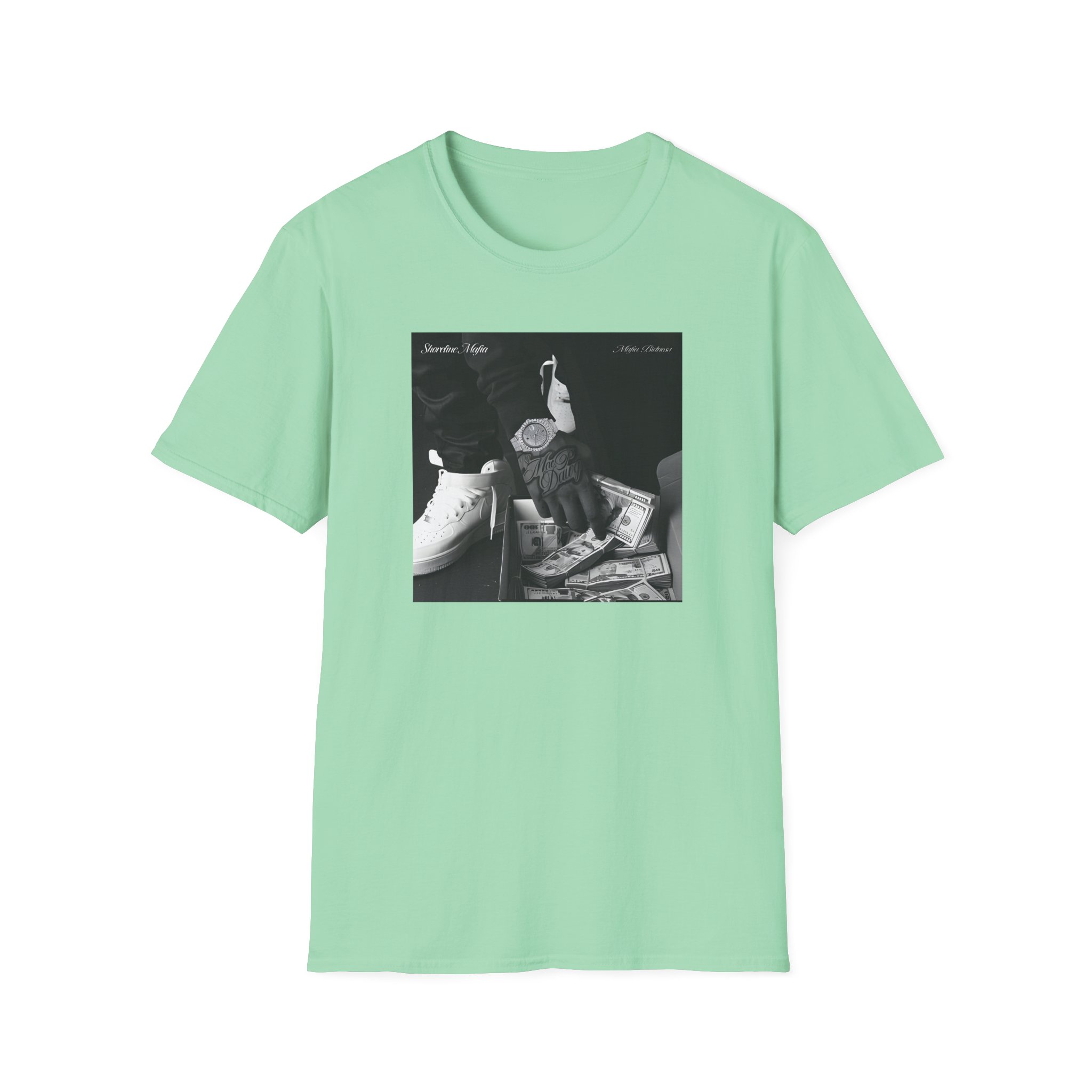 Shoreline Mafia Album Cover Unisex Softstyle T-Shirt