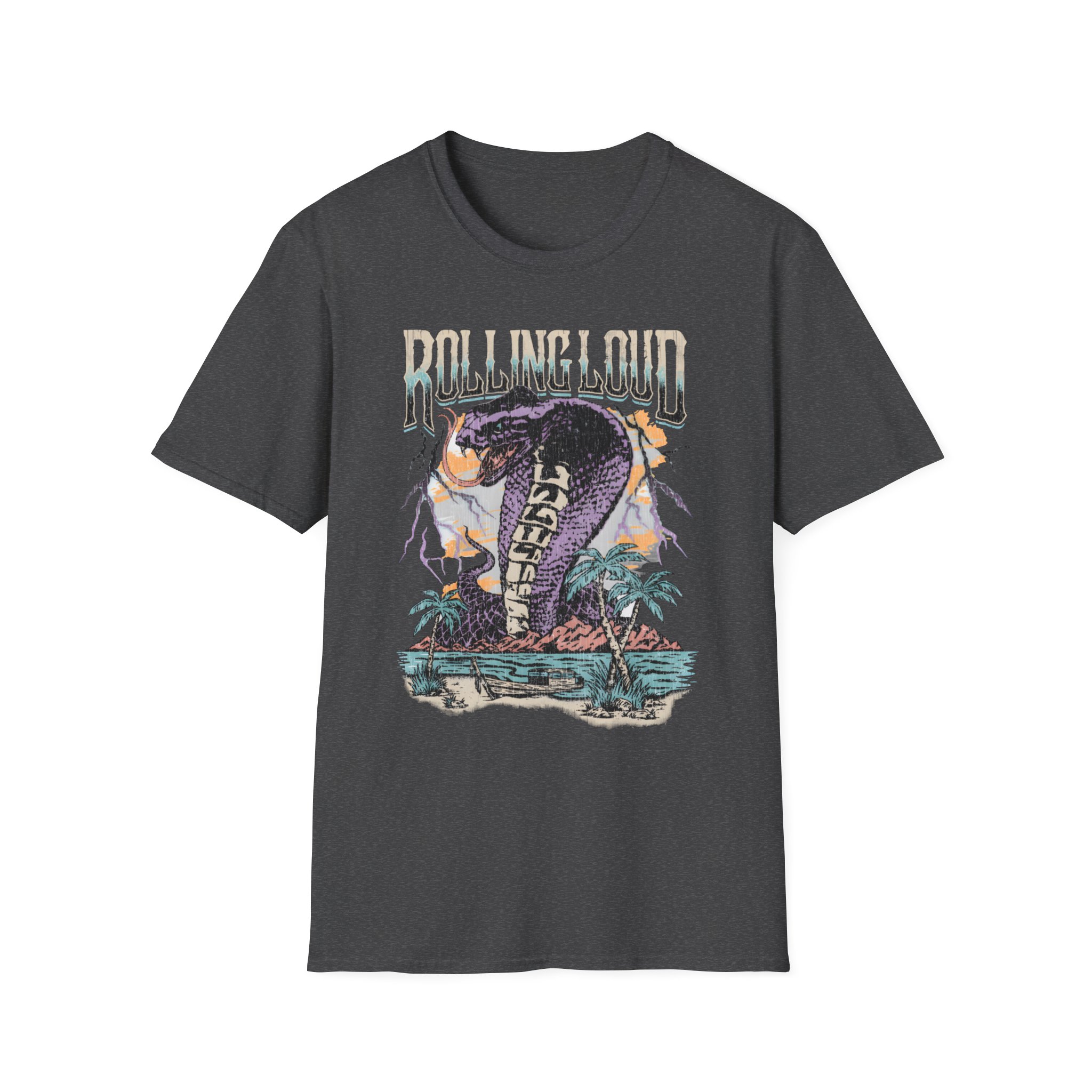 Rolling Loud Strike First Unisex Softstyle T-Shirt