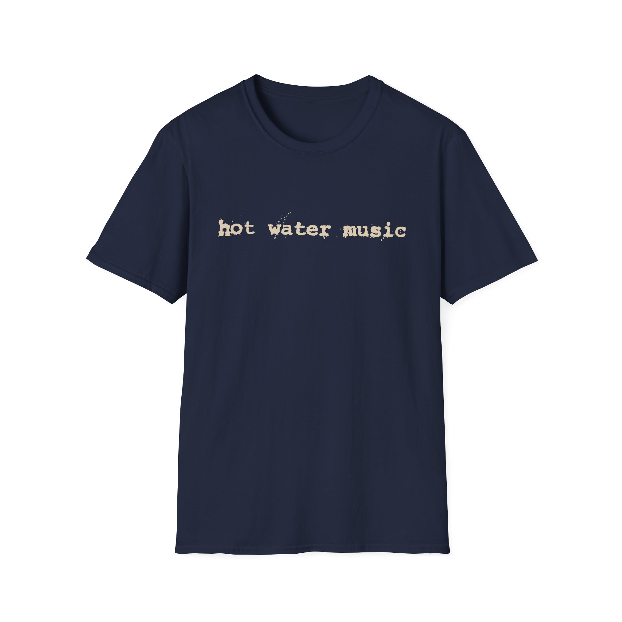 Hot Water Music Logo Unisex Softstyle T-Shirt