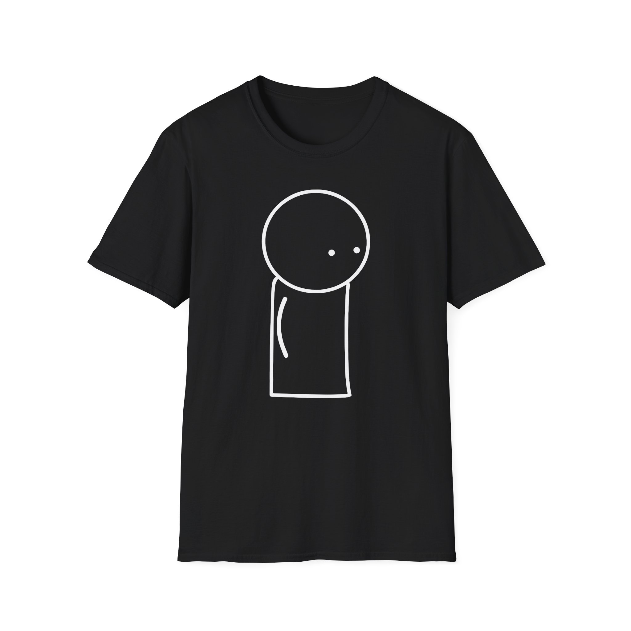 Oversimplified Character Unisex Softstyle T-Shirt