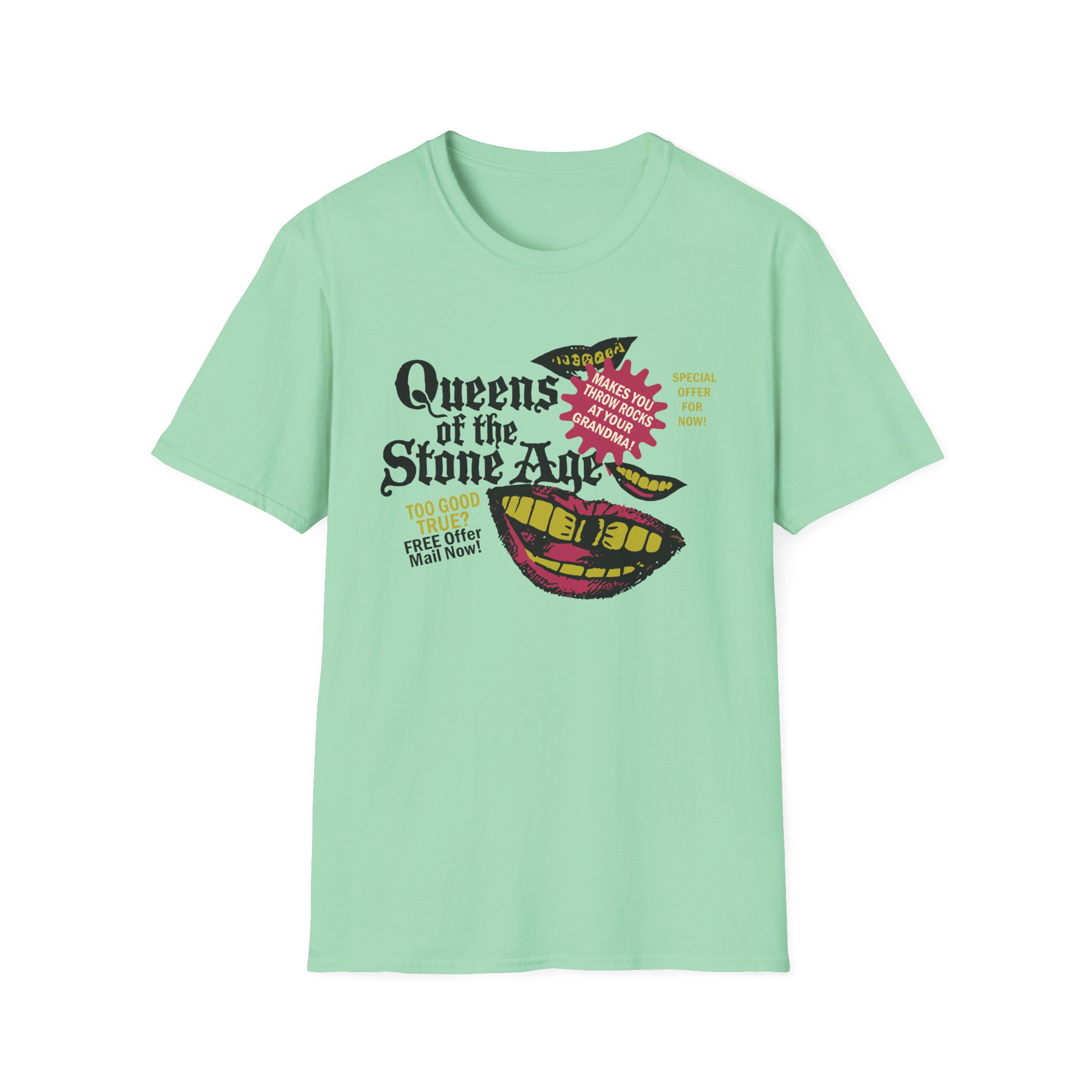 Queens of the Stone Age Lick Them Like Them Unisex Softstyle T-Shirt
