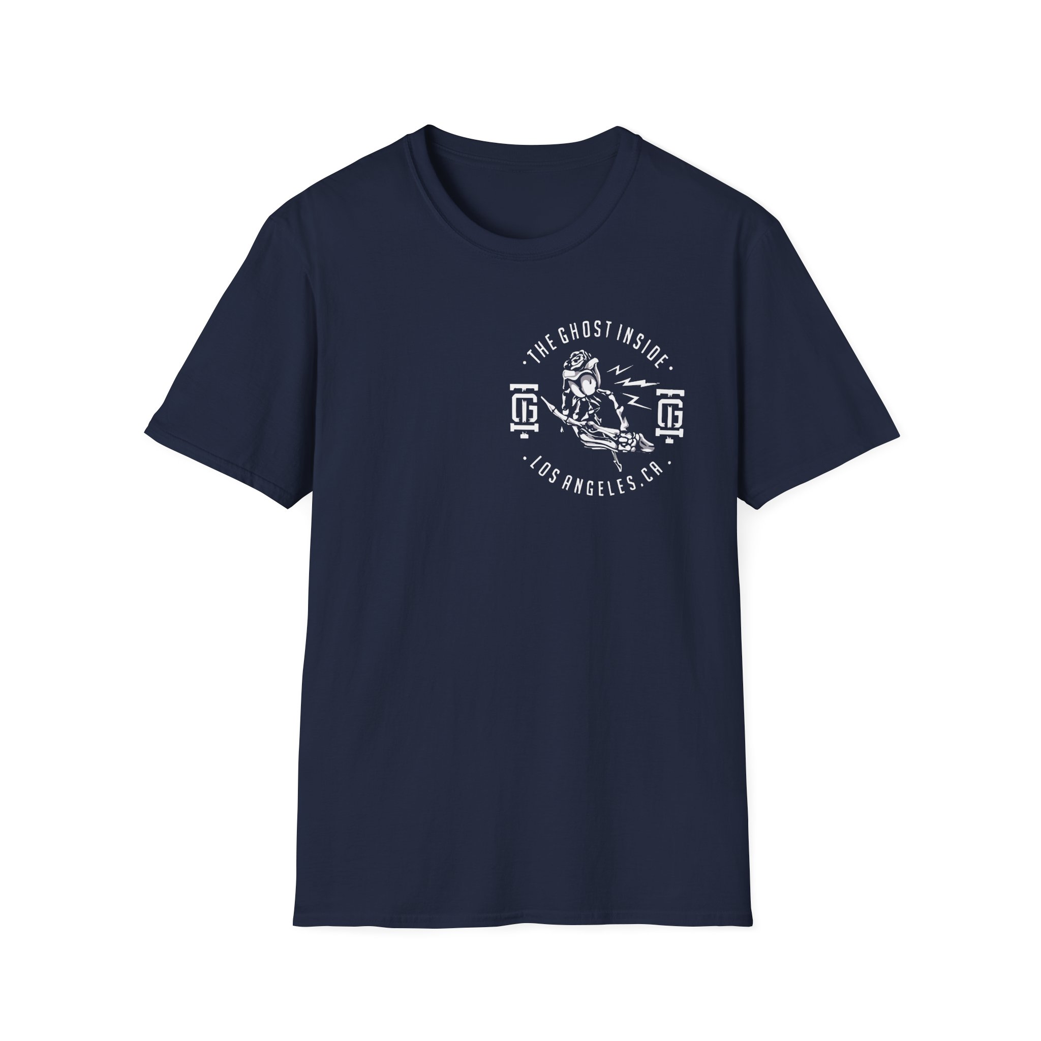 The Ghost Inside Skeleton Hand Unisex Softstyle T-Shirt