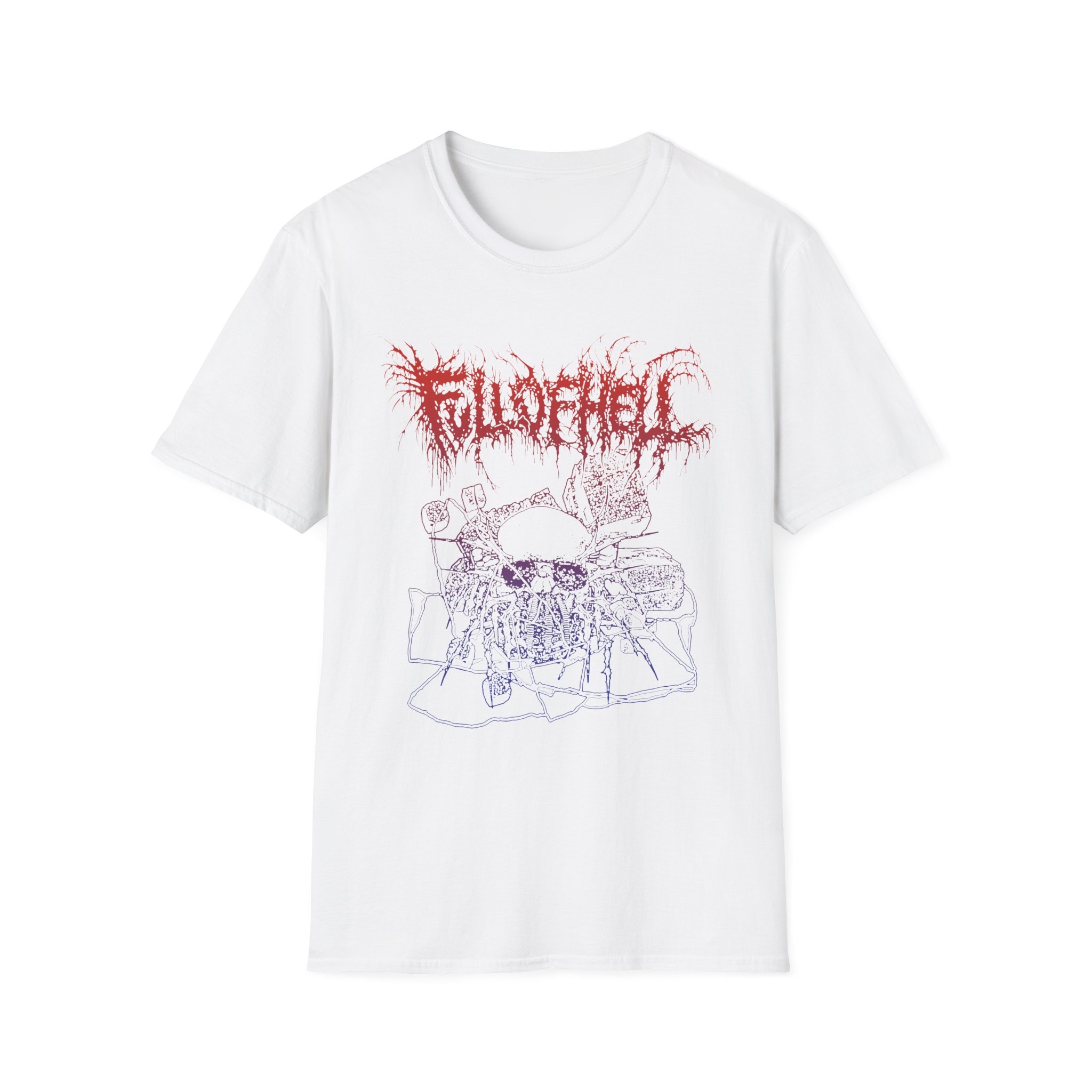 Full of Hell Melt Gods Unisex Softstyle T-Shirt