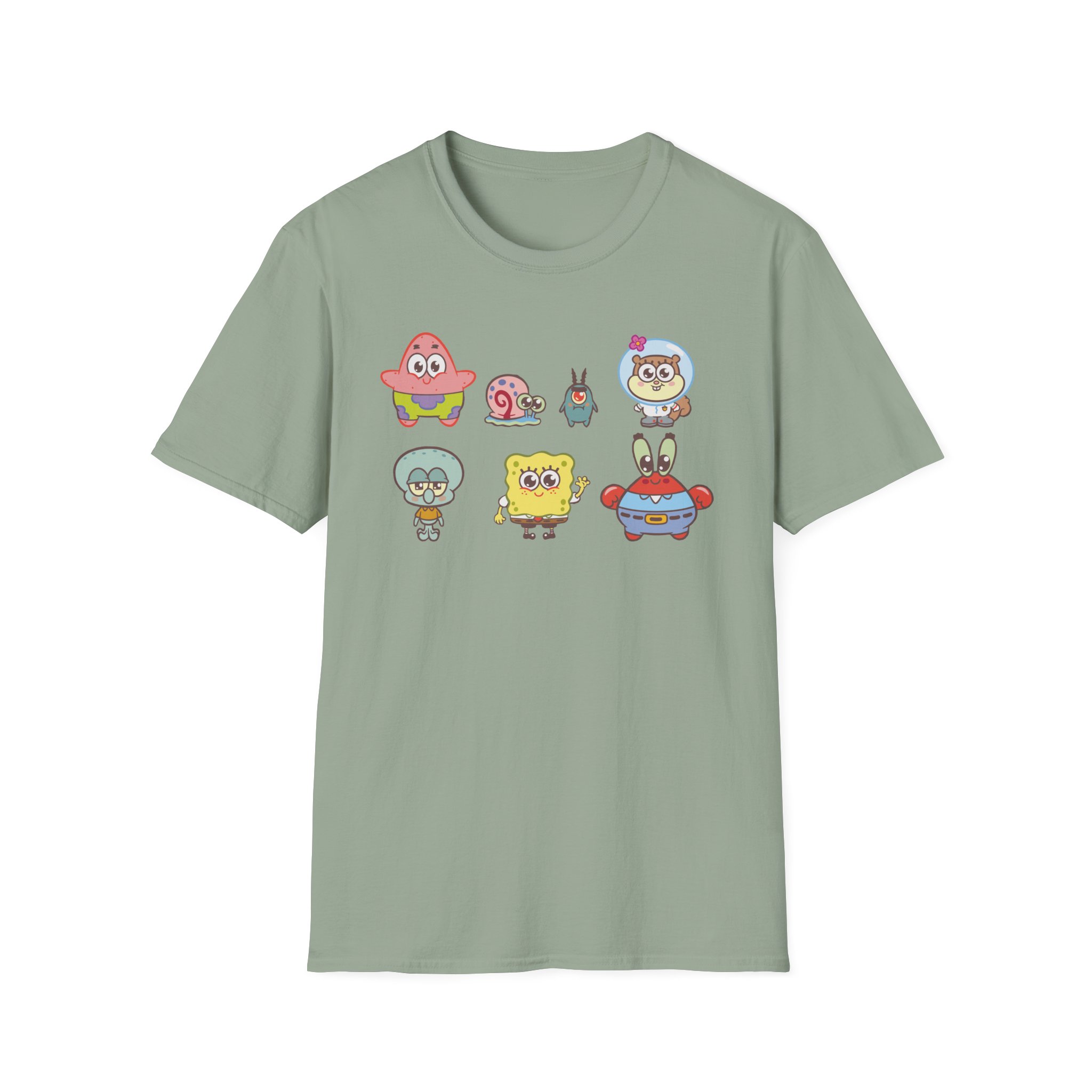 Spongebob AdoraBob Gang Unisex Softstyle T-Shirt