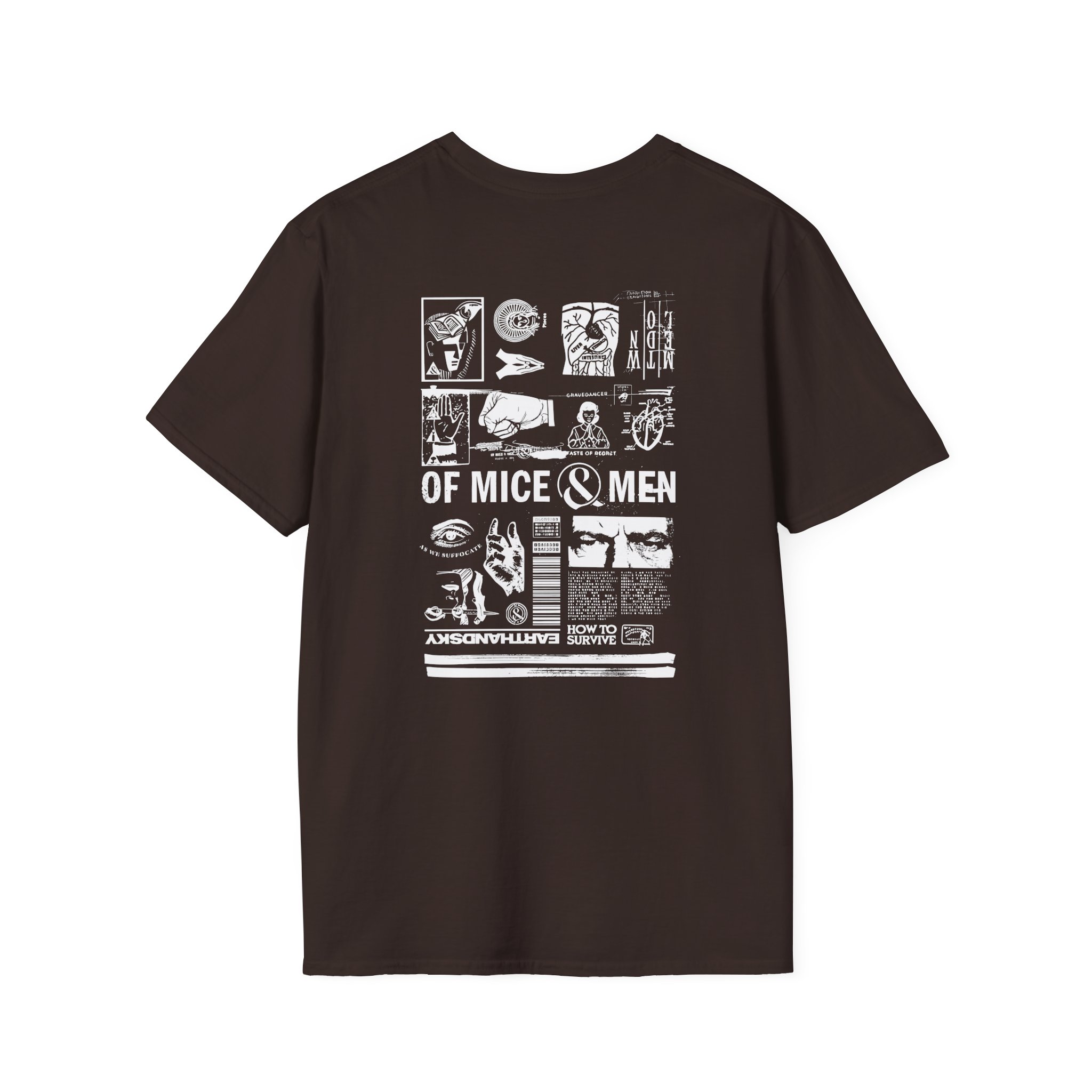 Of Mice and Men Earthandsky Unisex Softstyle T-Shirt
