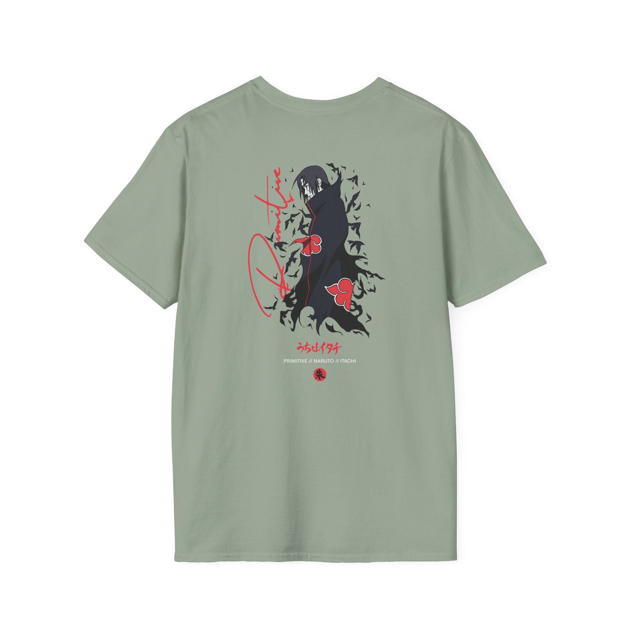 Naruto Burgundy Unisex Softstyle T-Shirt