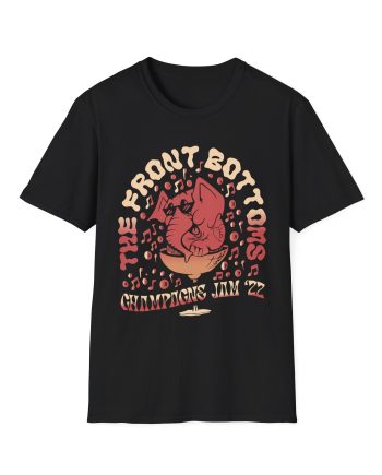 The Front Bottoms Champagne Jam 2022 Unisex Softstyle T-Shirt