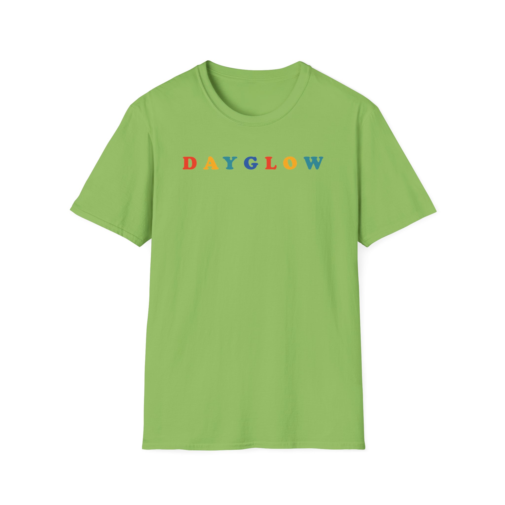 Dayglow Rainbow Logo Unisex Softstyle T-Shirt