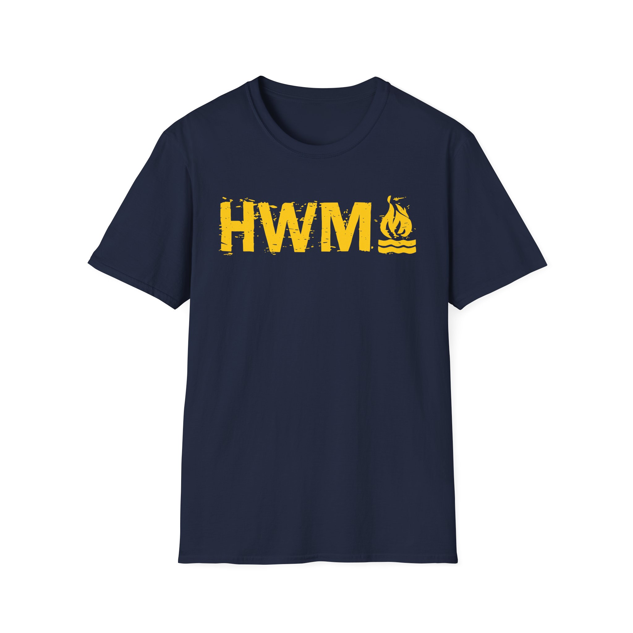 Hot Water Music OG Letter Unisex Softstyle T-Shirt