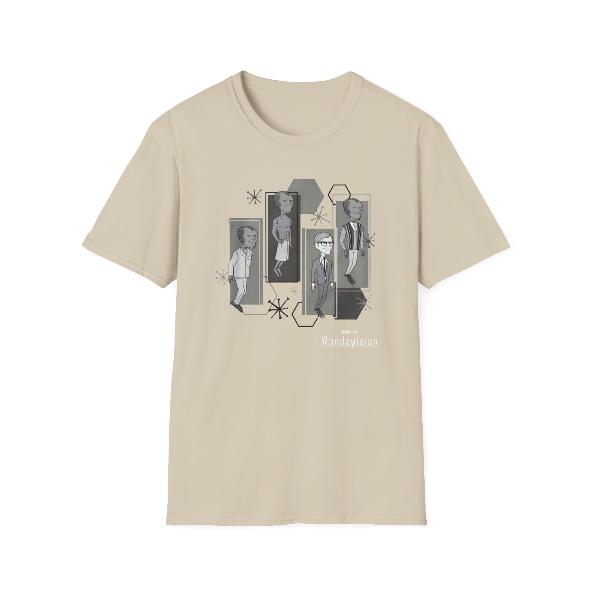 Wandavision Wardrobe Changes Unisex Softstyle T-Shirt