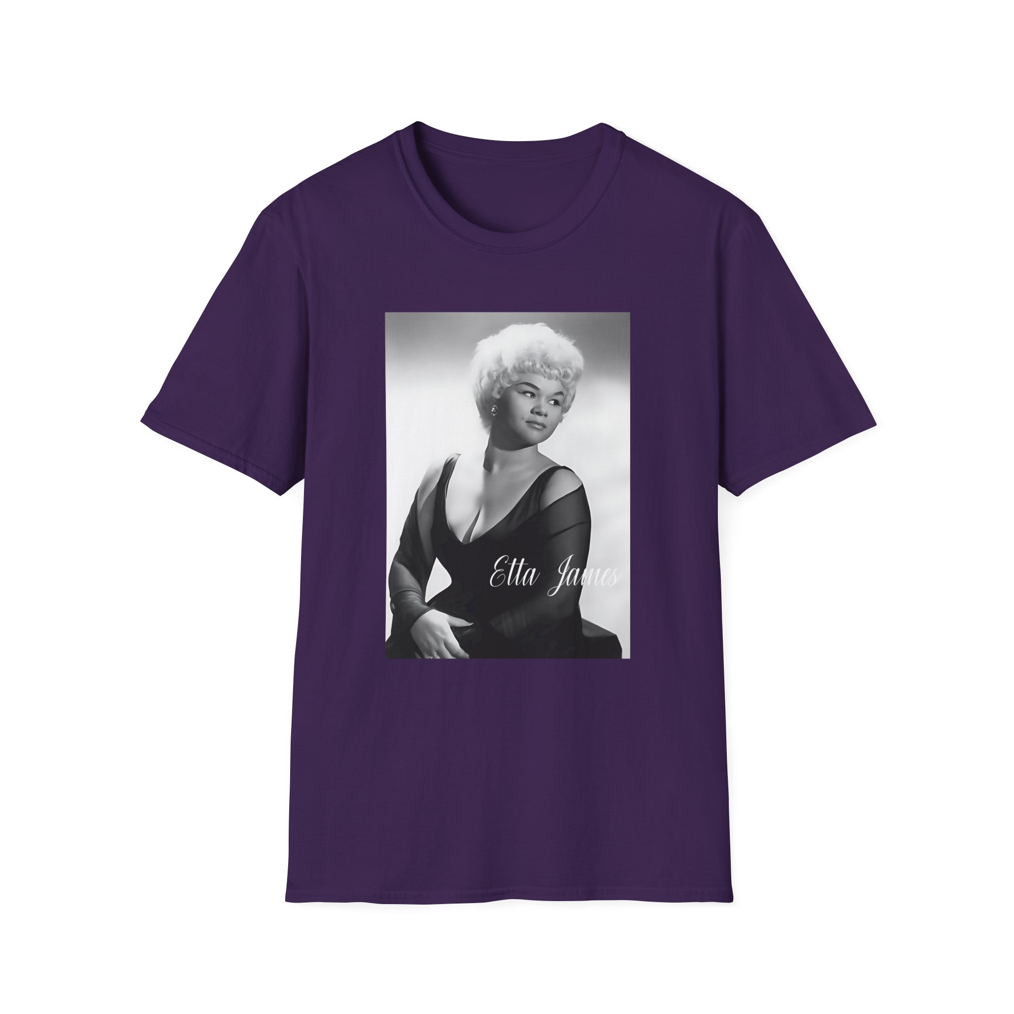 Etta James Portrait Unisex Softstyle T-Shirt