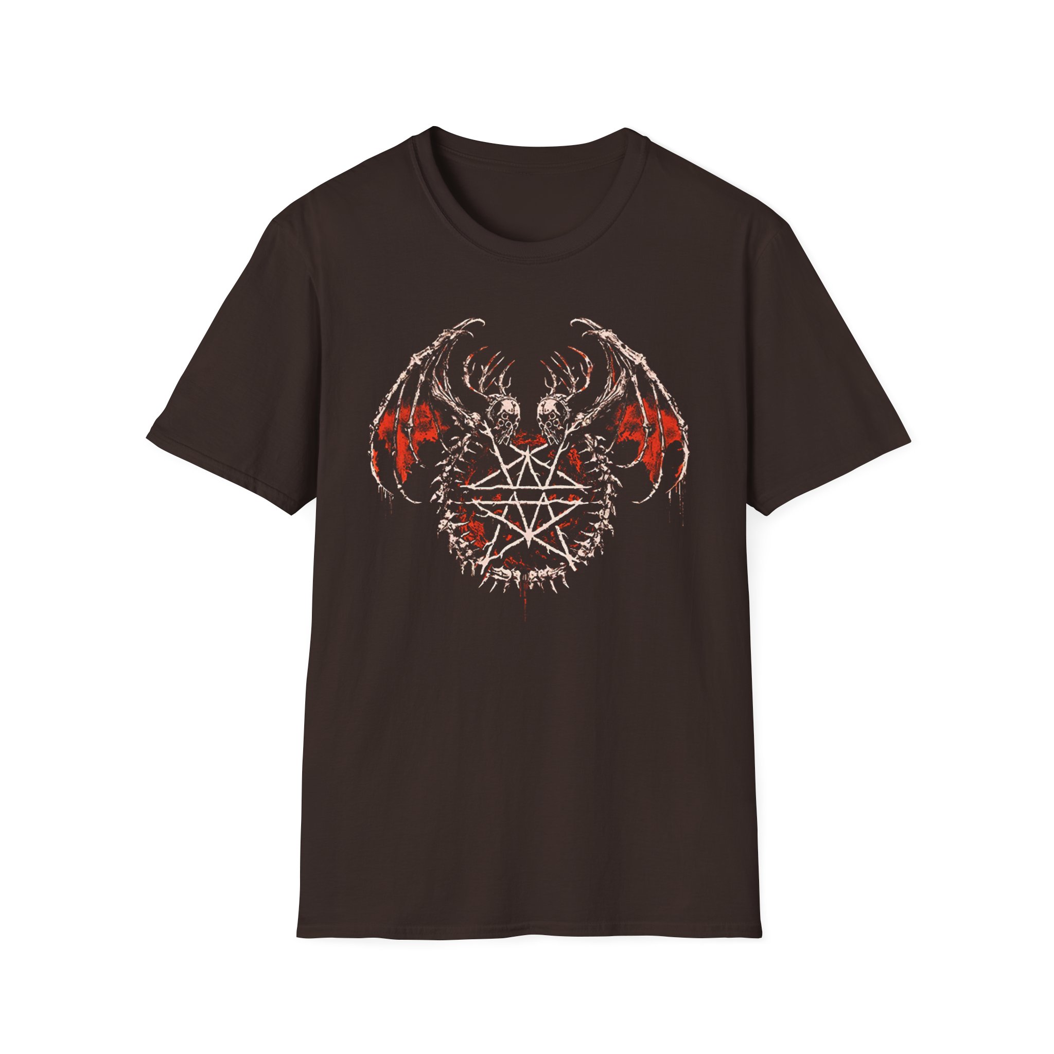 Whitechapel Sepulcher Faded Unisex Softstyle T-Shirt