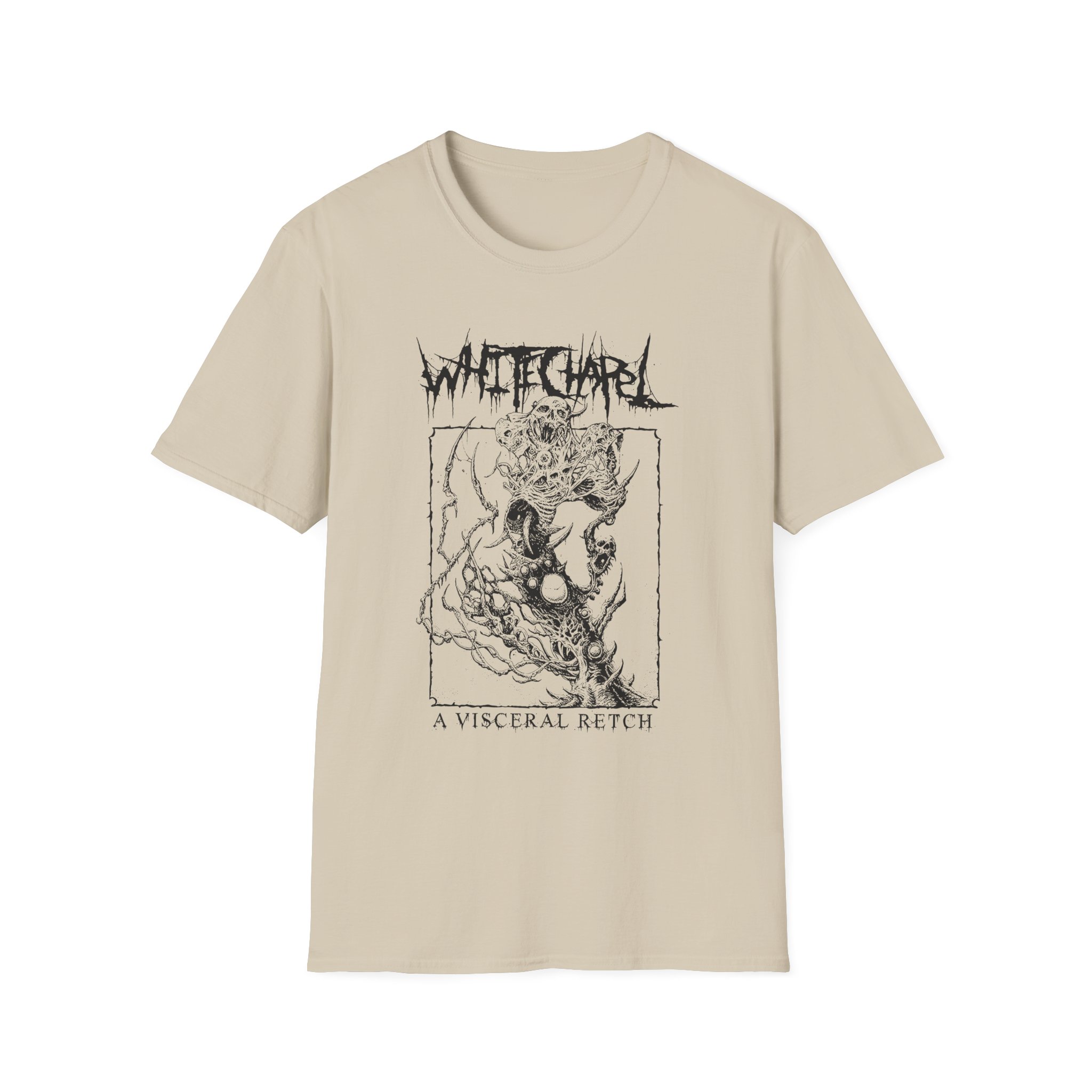 Whitechapel a Visceral Retch Unisex Softstyle T-Shirt