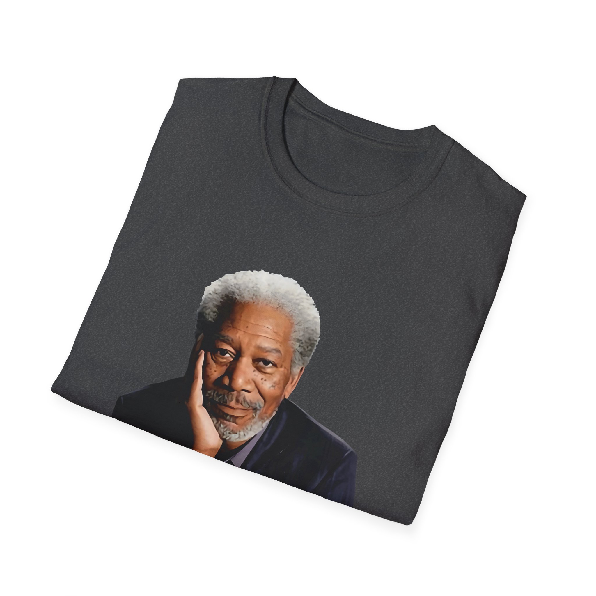 Morgan Freeman Ass Bigger Titties Unisex Softstyle T-Shirt