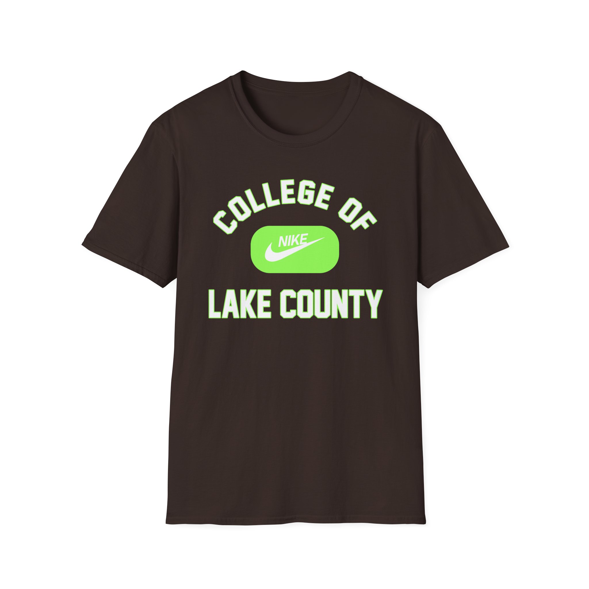 College Lake County Nike Club Unisex Softstyle T-Shirt