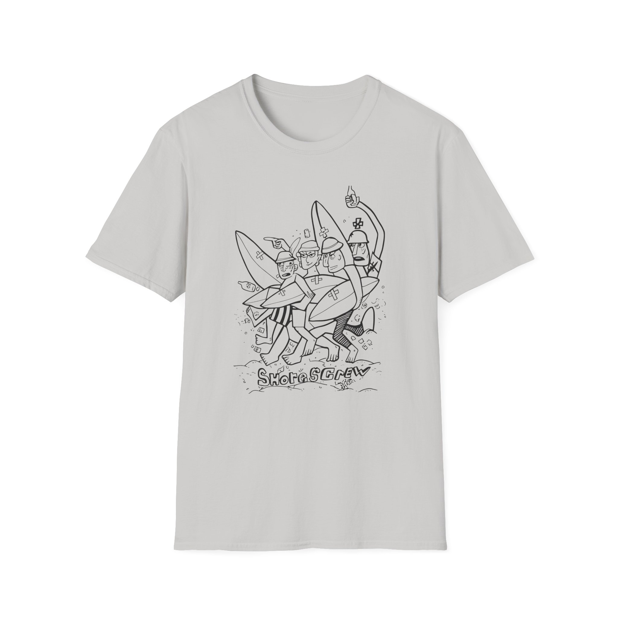 Surf Gang Unisex Softstyle T-Shirt,