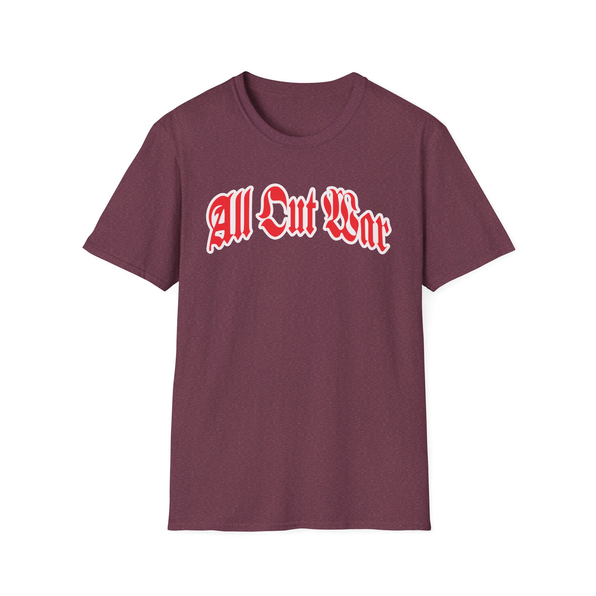 All Out War Logo Unisex Softstyle T-Shirt