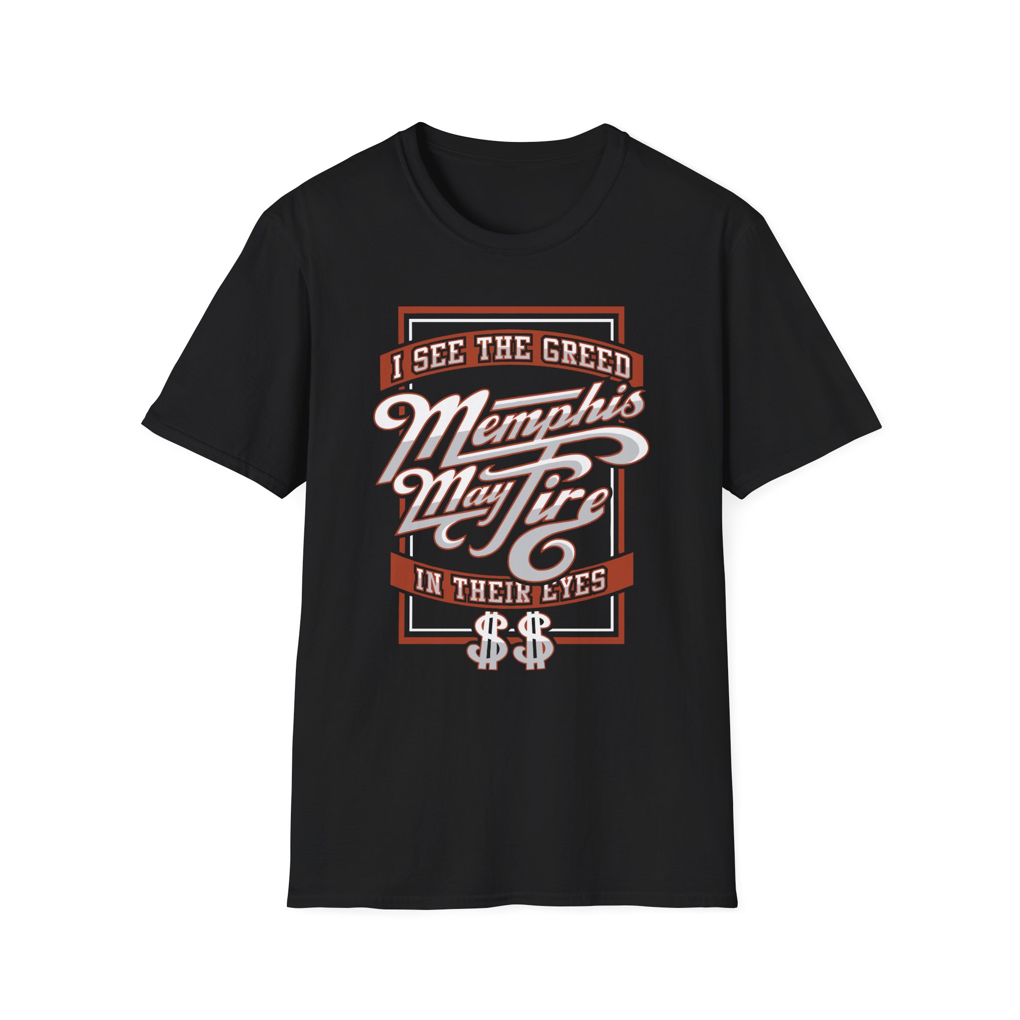 Memphis May Fire Greed Unisex Softstyle T-Shirt