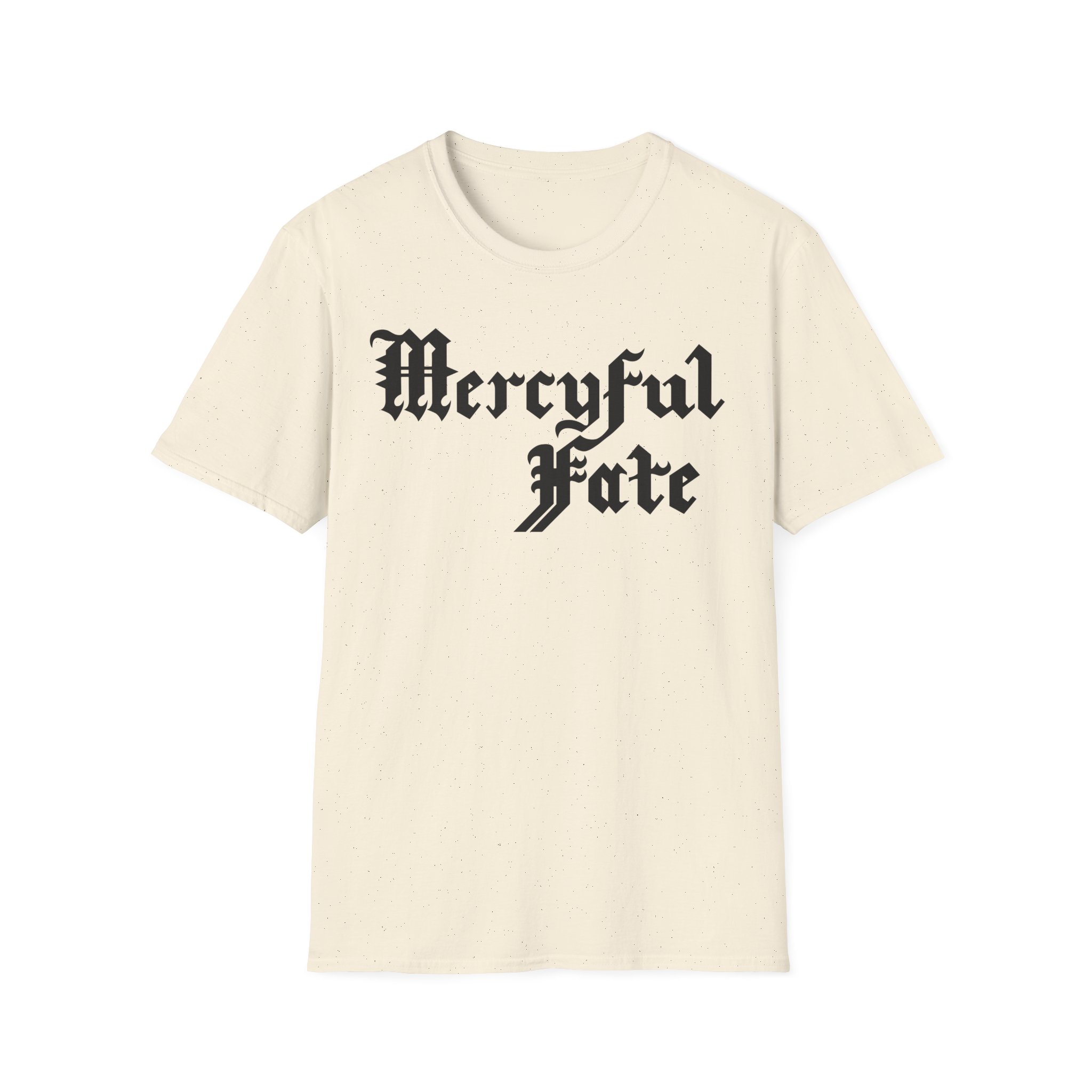 Mercyful Fate Black on Black Cross Unisex Softstyle T-Shirt