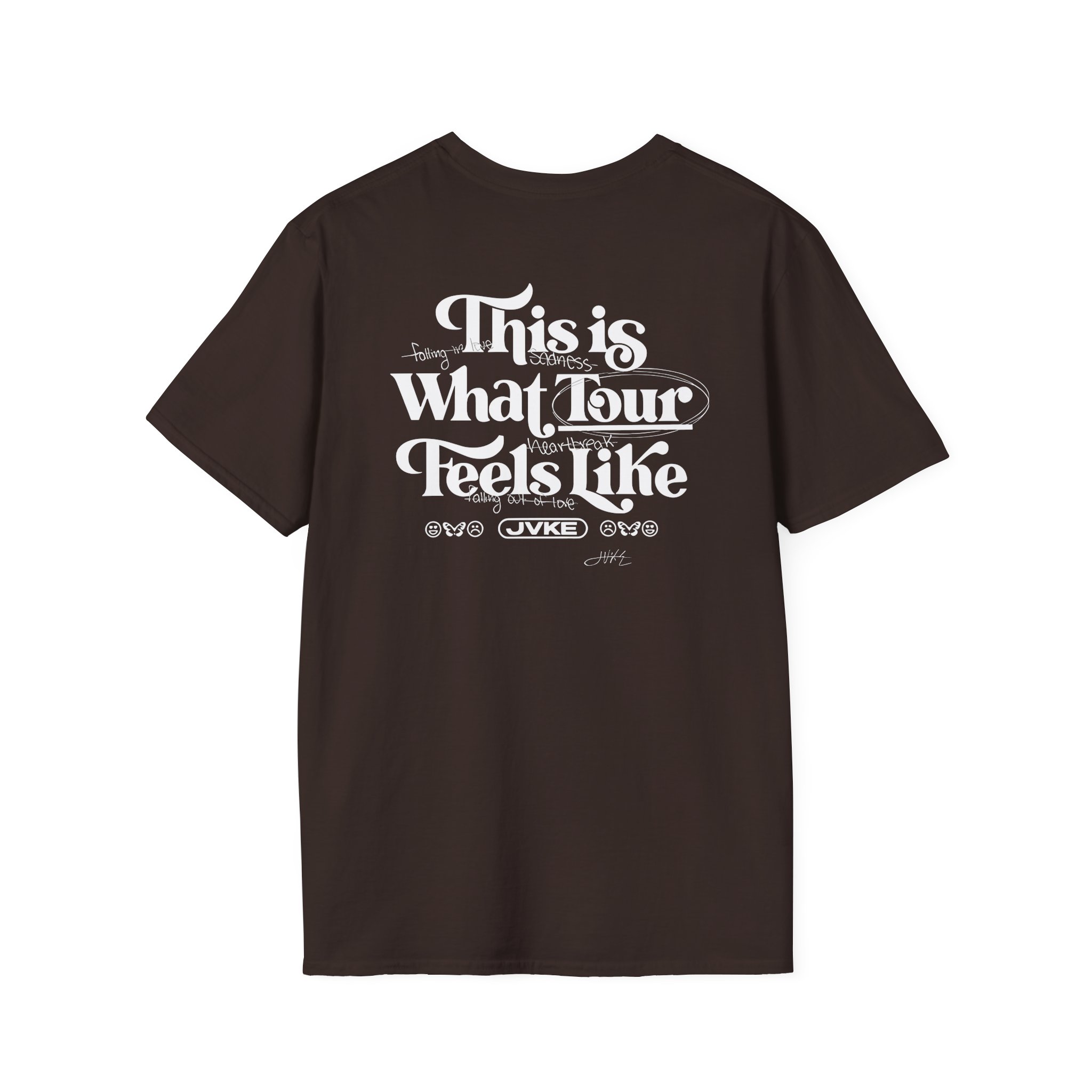 Jvke What Tour Feels Like Unisex Softstyle T-Shirt