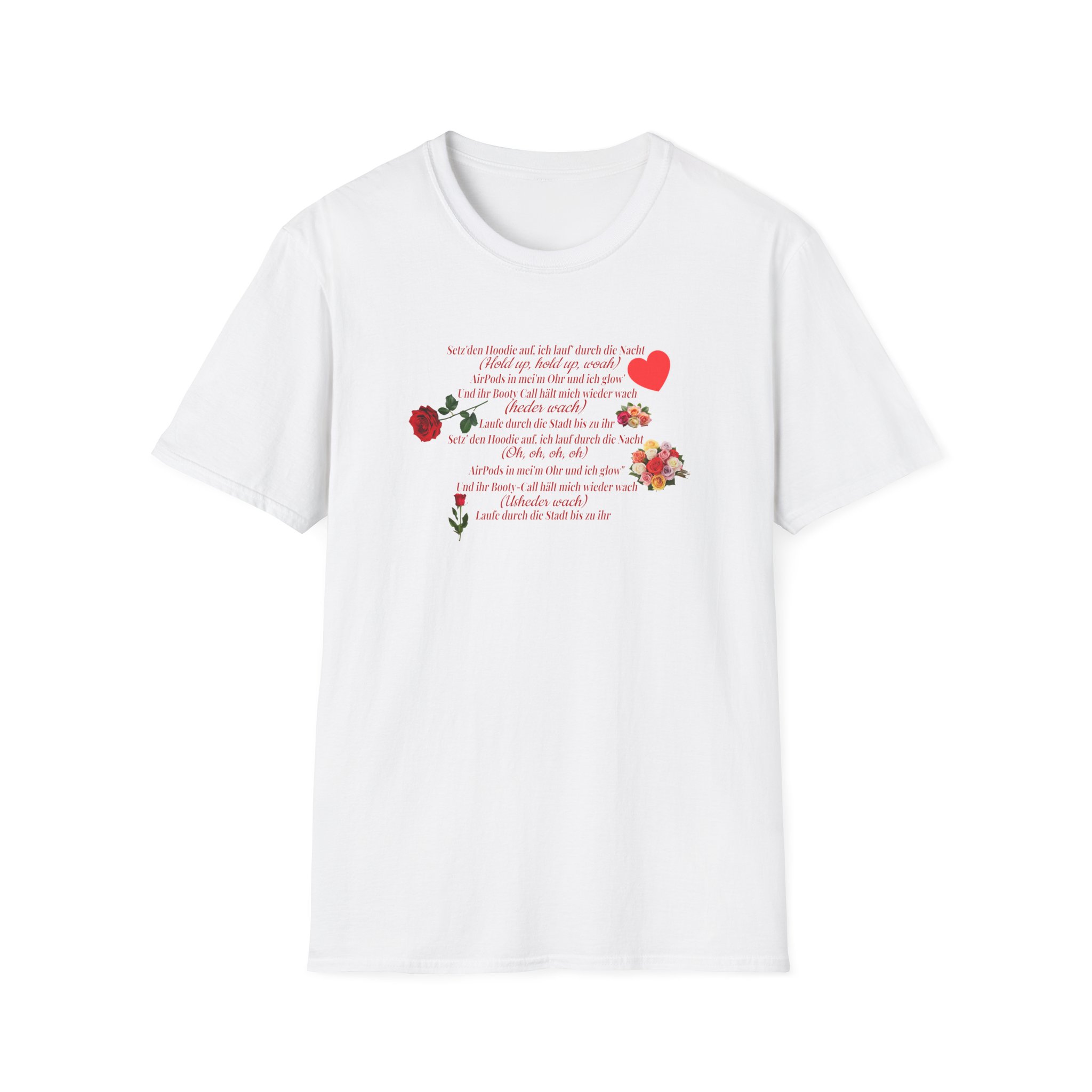 Papaplatte BIS ZU IHR Unisex Softstyle T-Shirt