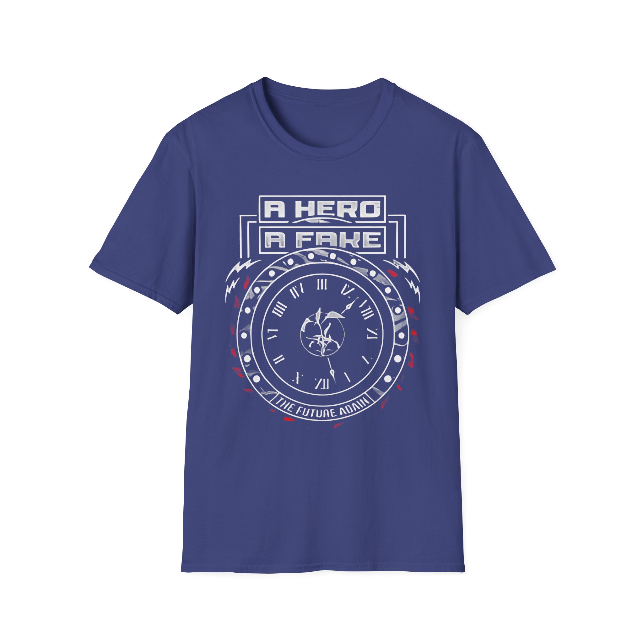 A Hero a Fake Unisex Softstyle T-Shirt