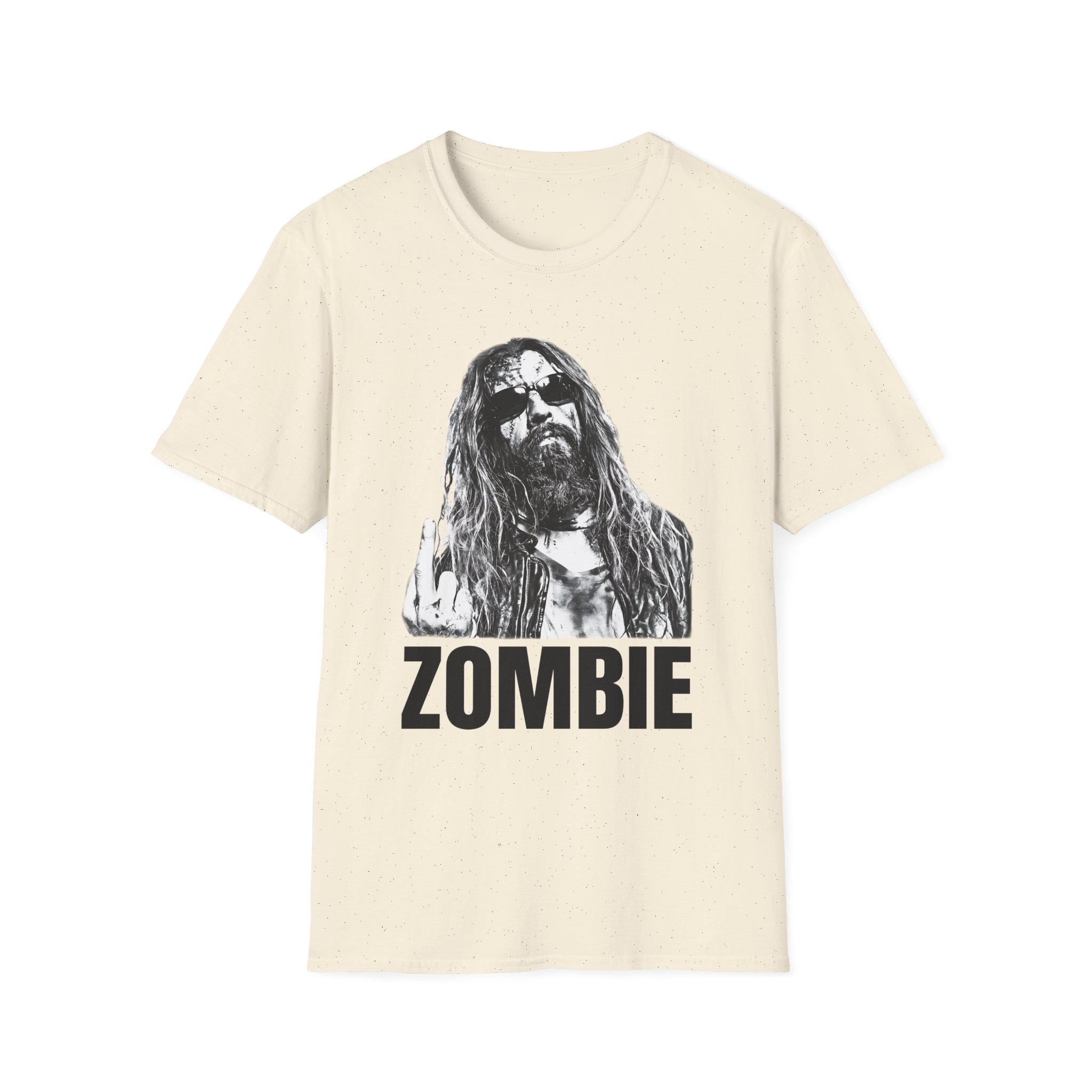 Rob Zombie No F***s Given Unisex Softstyle T-Shirt