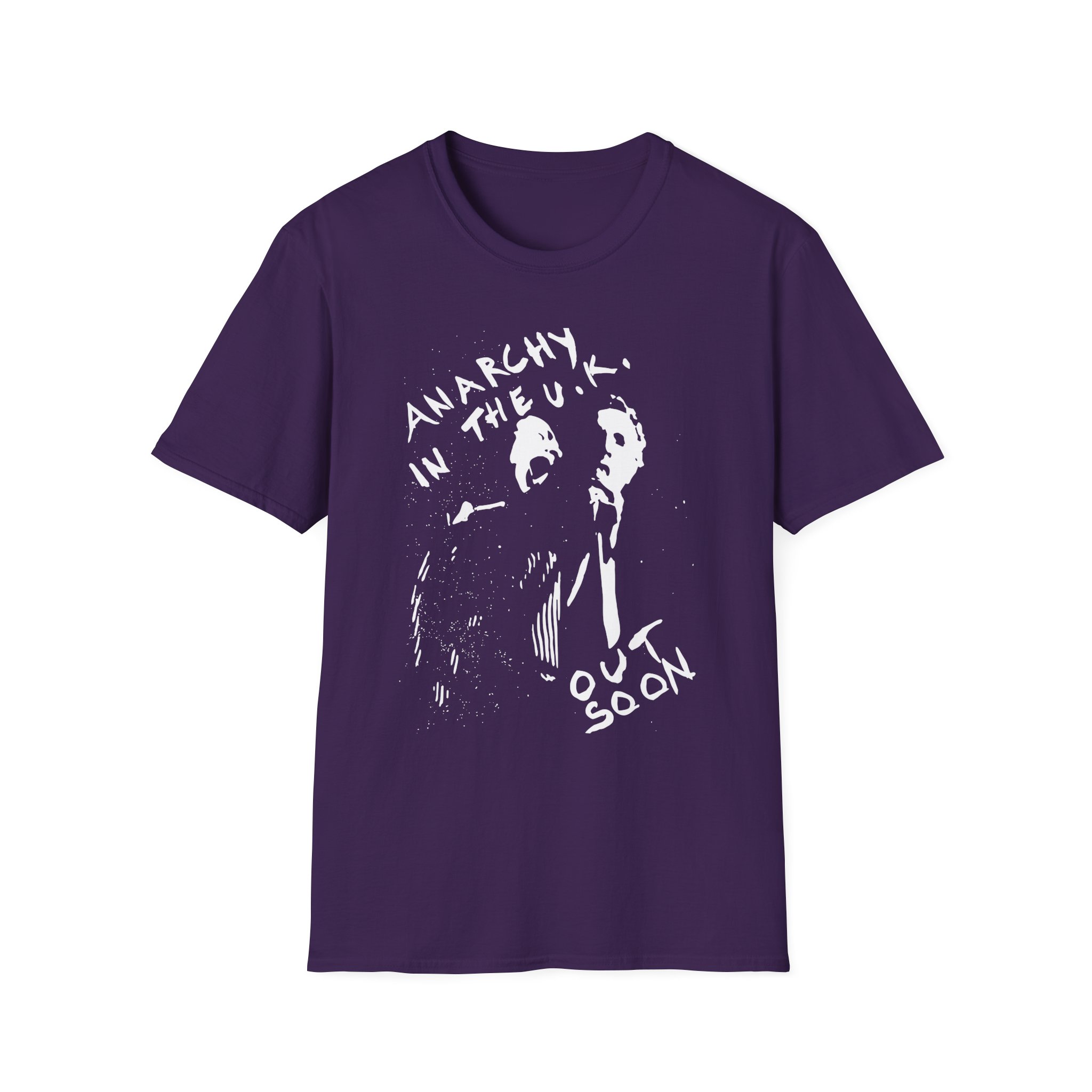 SP Anarchy in the Uk Out Soon Unisex Softstyle T-Shirt