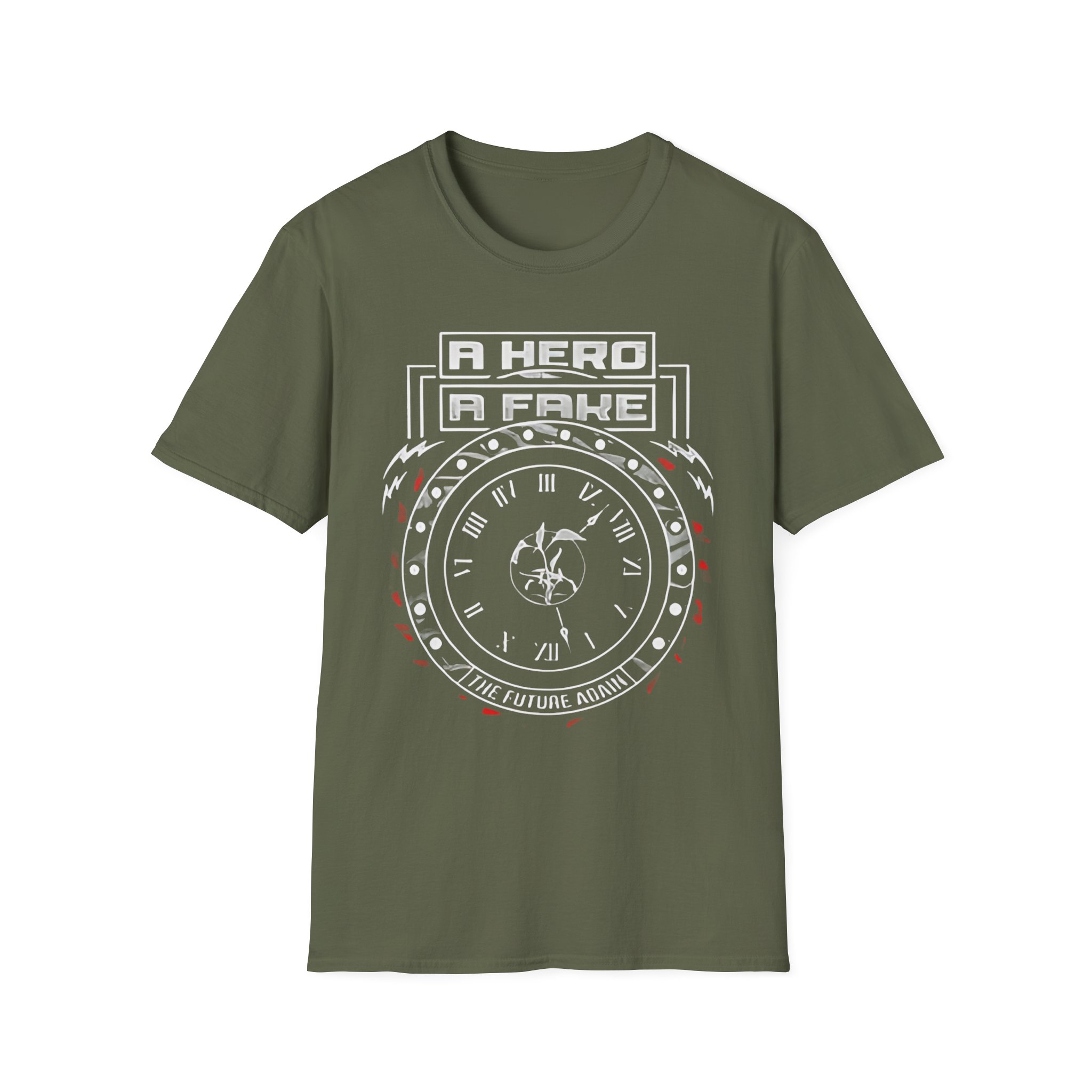A Hero a Fake Unisex Softstyle T-Shirt
