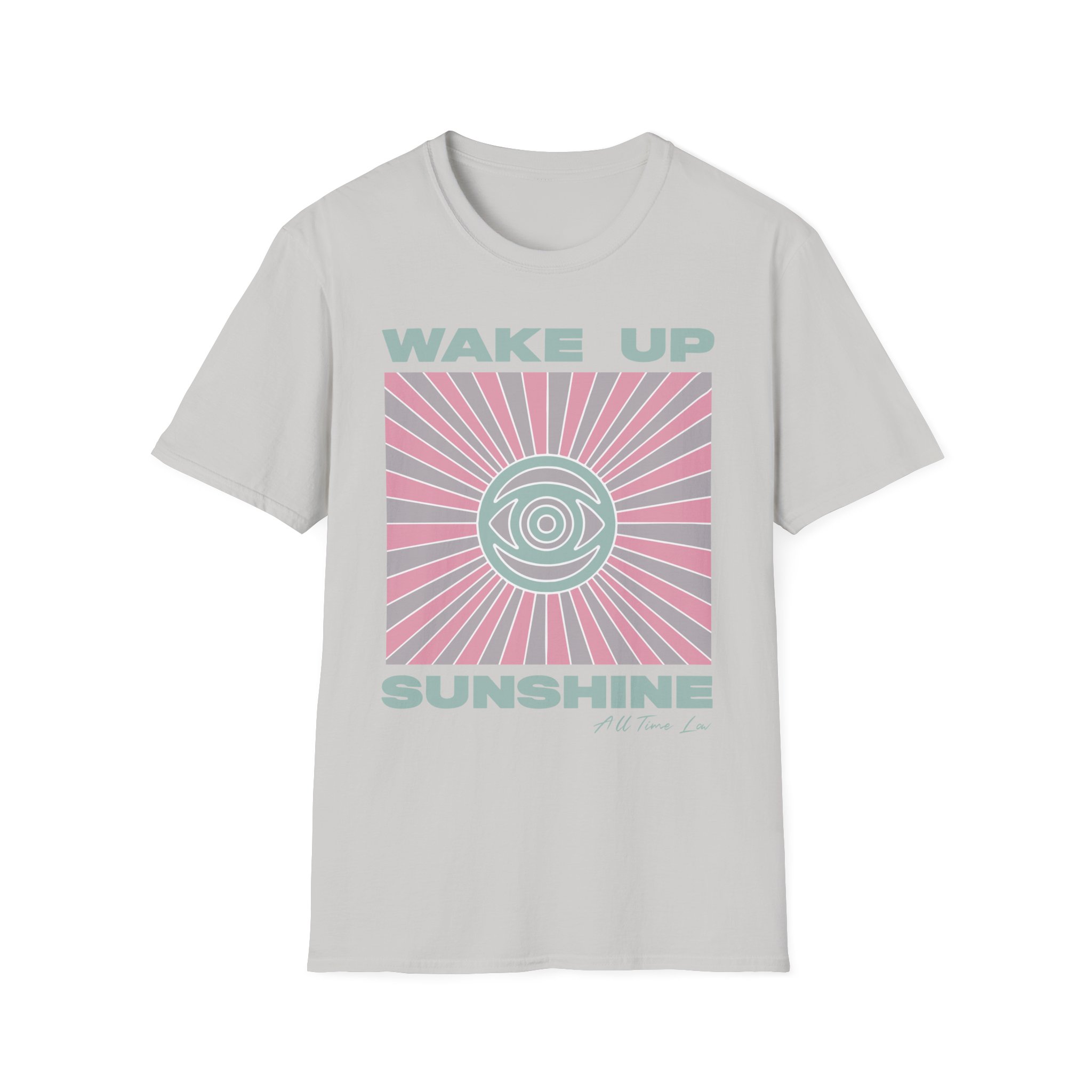 All Time Low Wake Up Sunshine Rays Unisex Softstyle T-Shirt