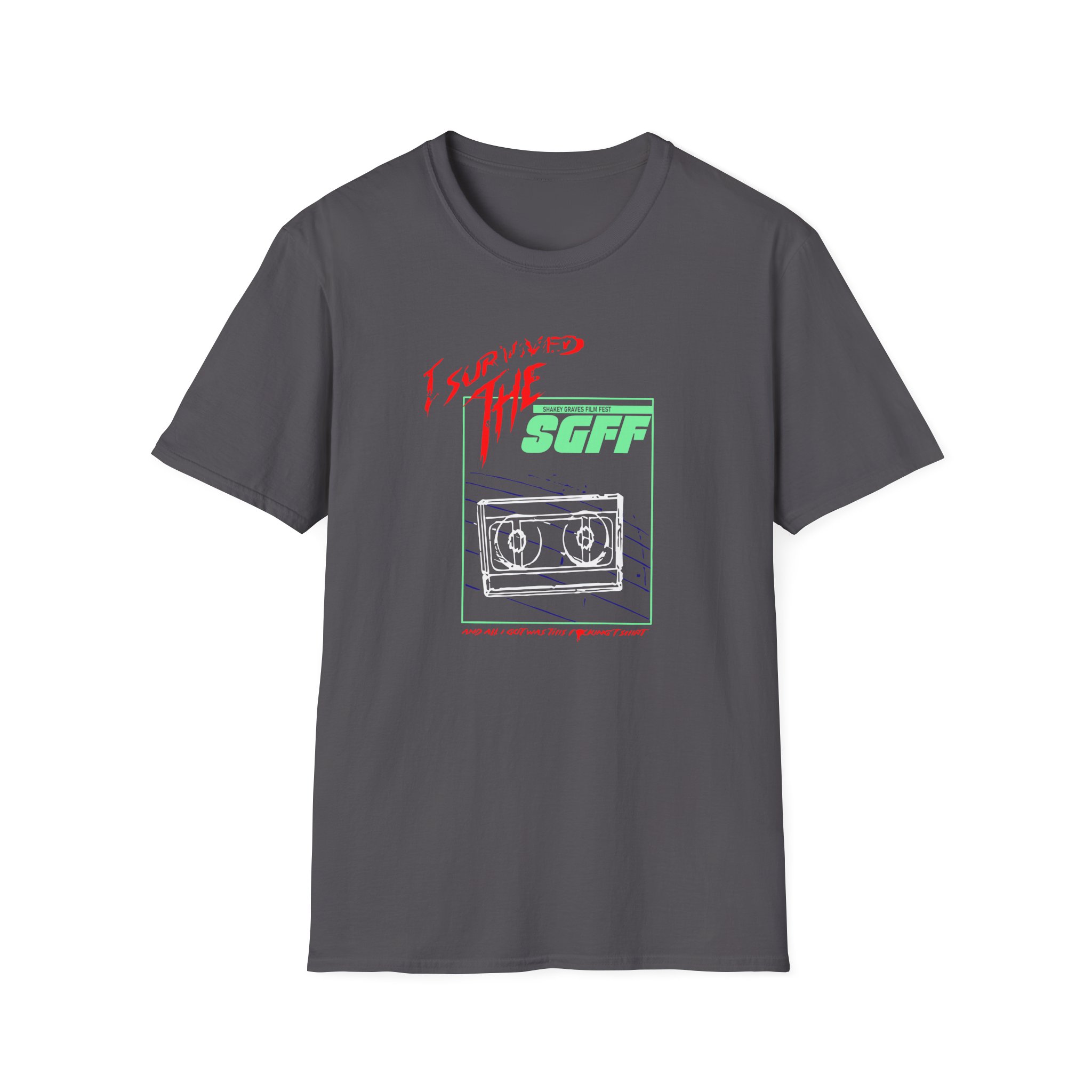 Shakey Graves Film Festival Unisex Softstyle T-Shirt