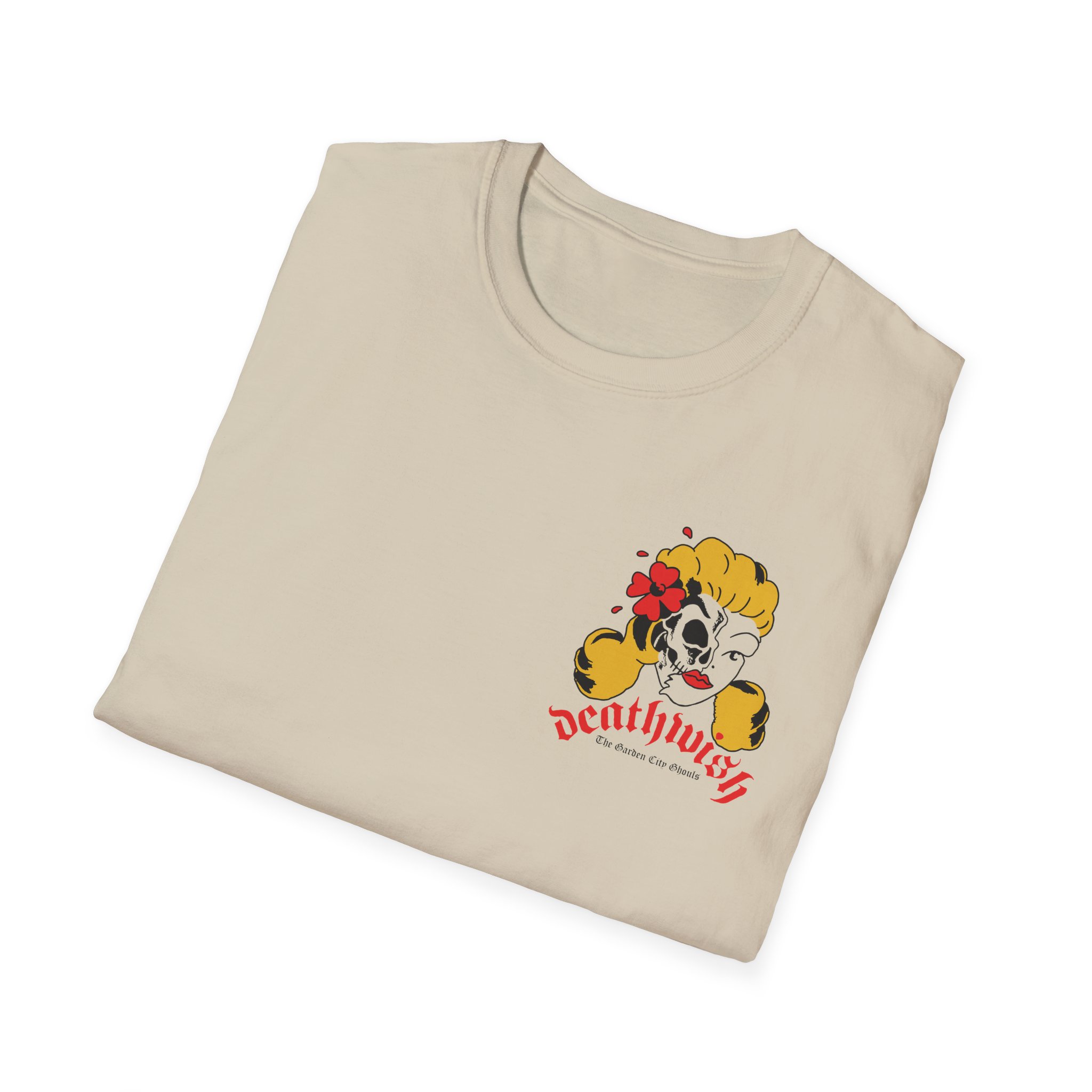 Deathwish The Ghost City Ghouls unisex softstyle t-shirt