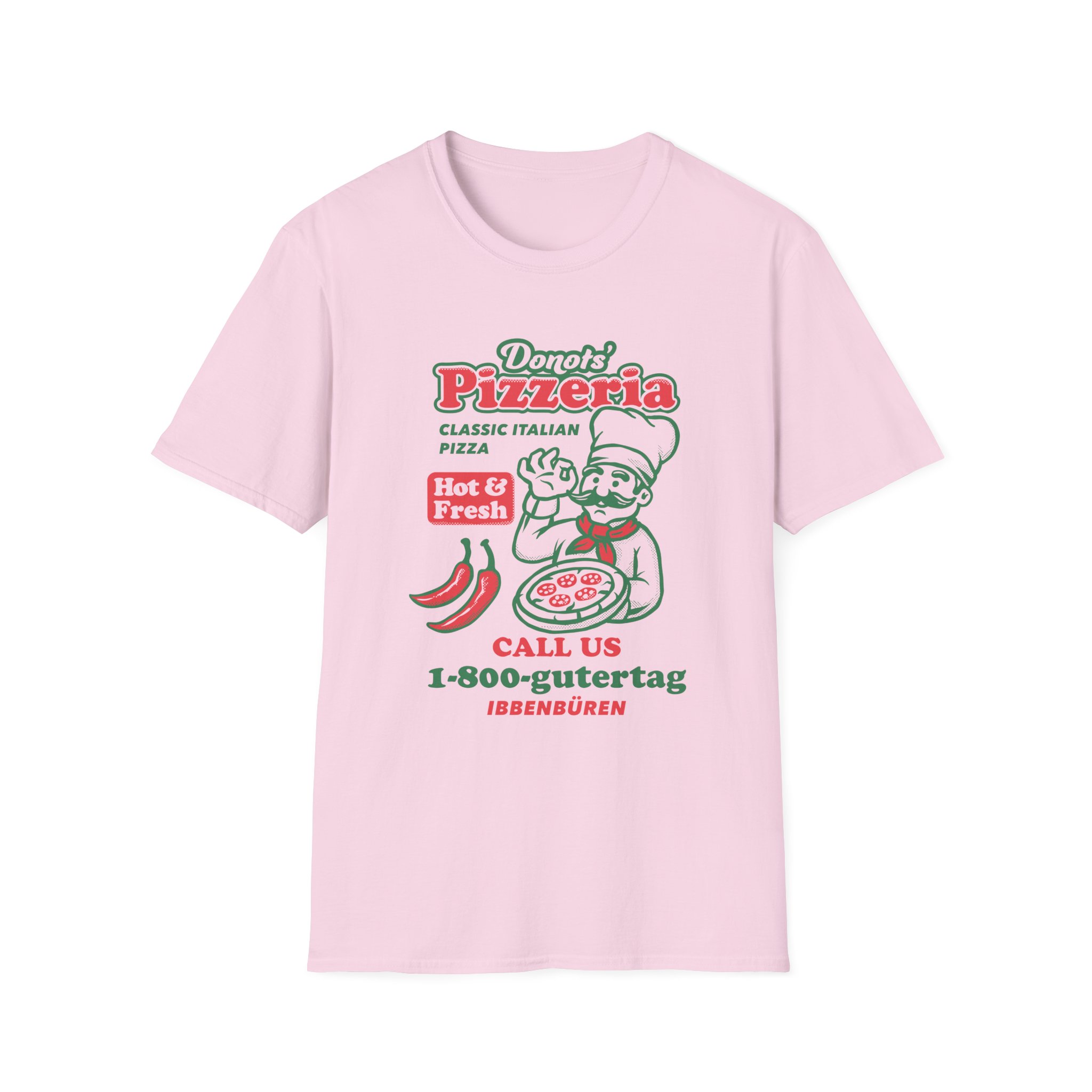 Donots Pizzeria Unisex Softstyle T-Shirt