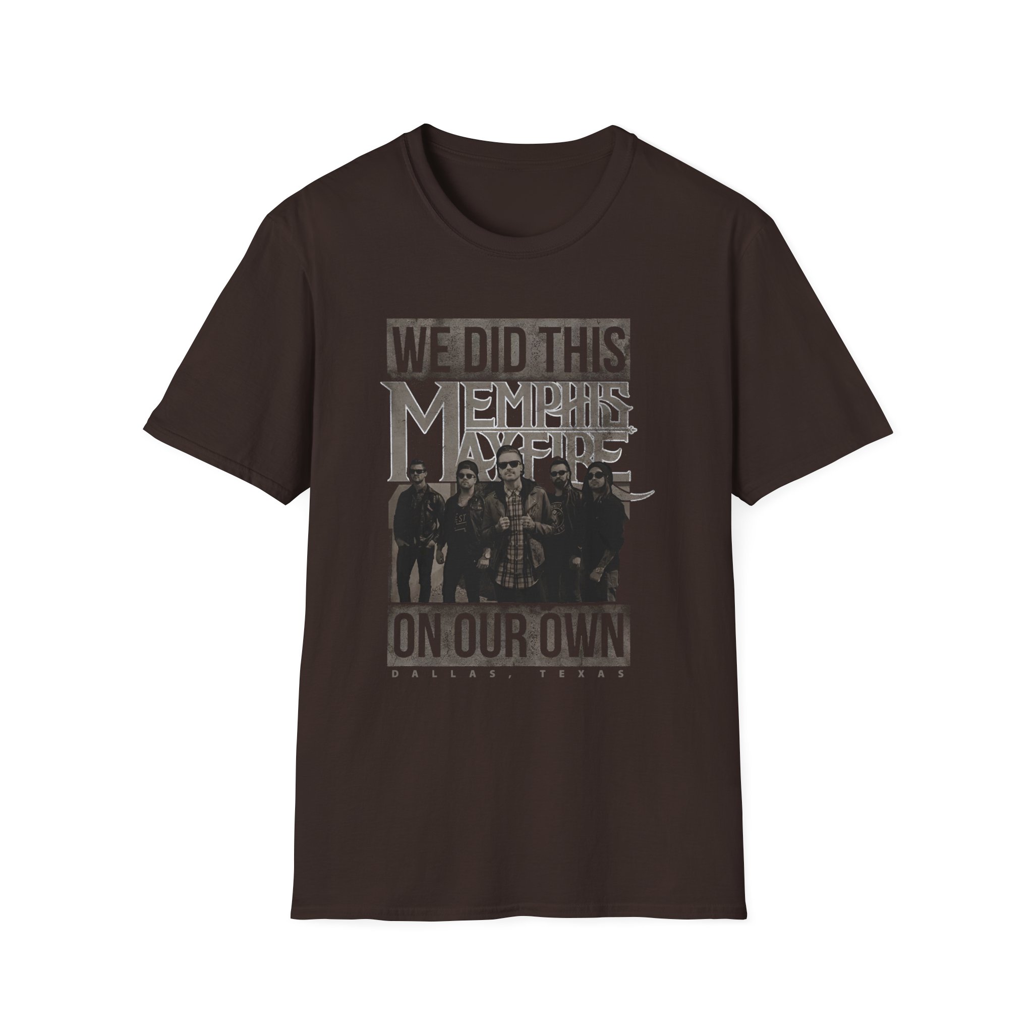 Memphis May Fire on Our Own Unisex Softstyle T-Shirt