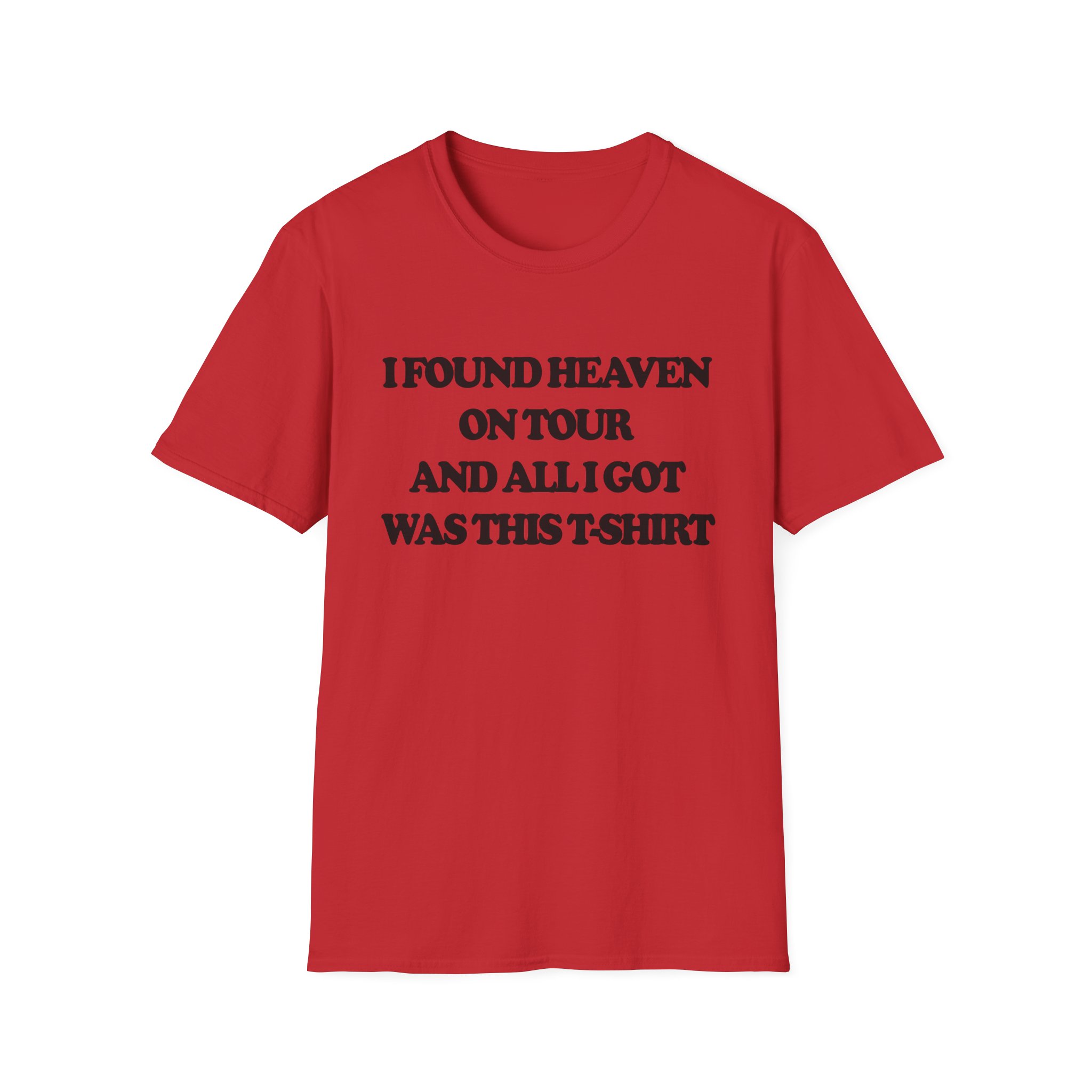 CG I Found Heaven On Tour Unisex Softstyle T-Shirt