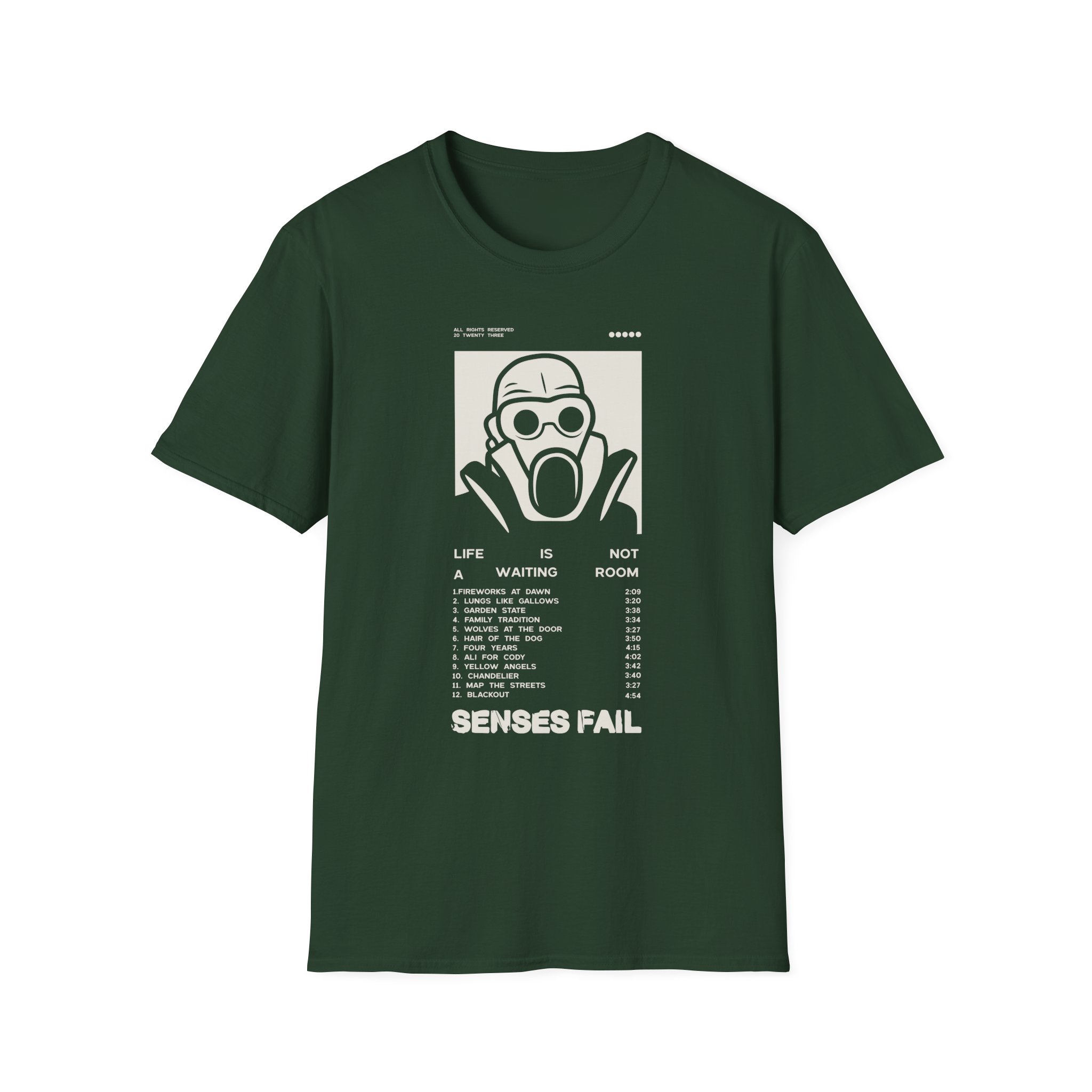 Senses Fail Linawr Tour Unisex Softstyle T-Shirt