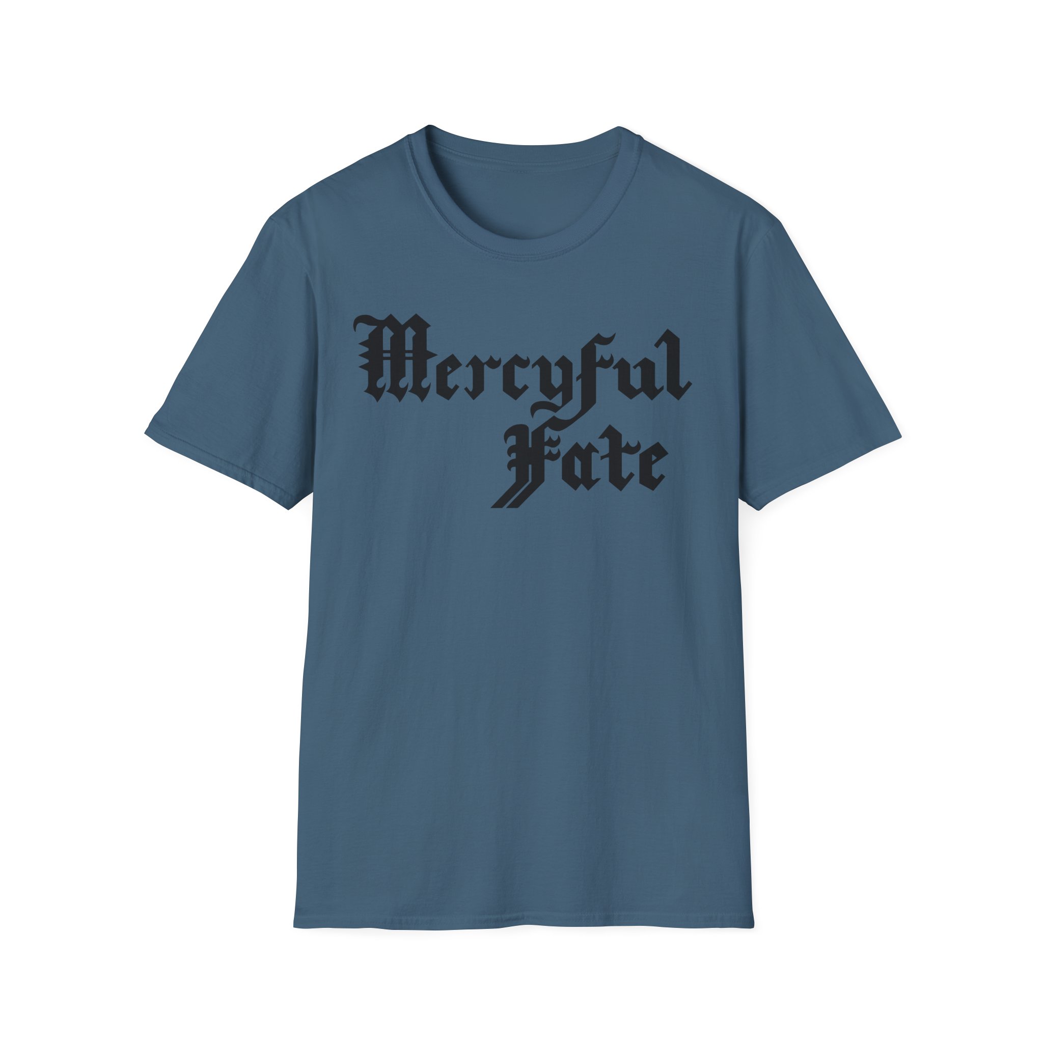 Mercyful Fate Black on Black Cross Unisex Softstyle T-Shirt