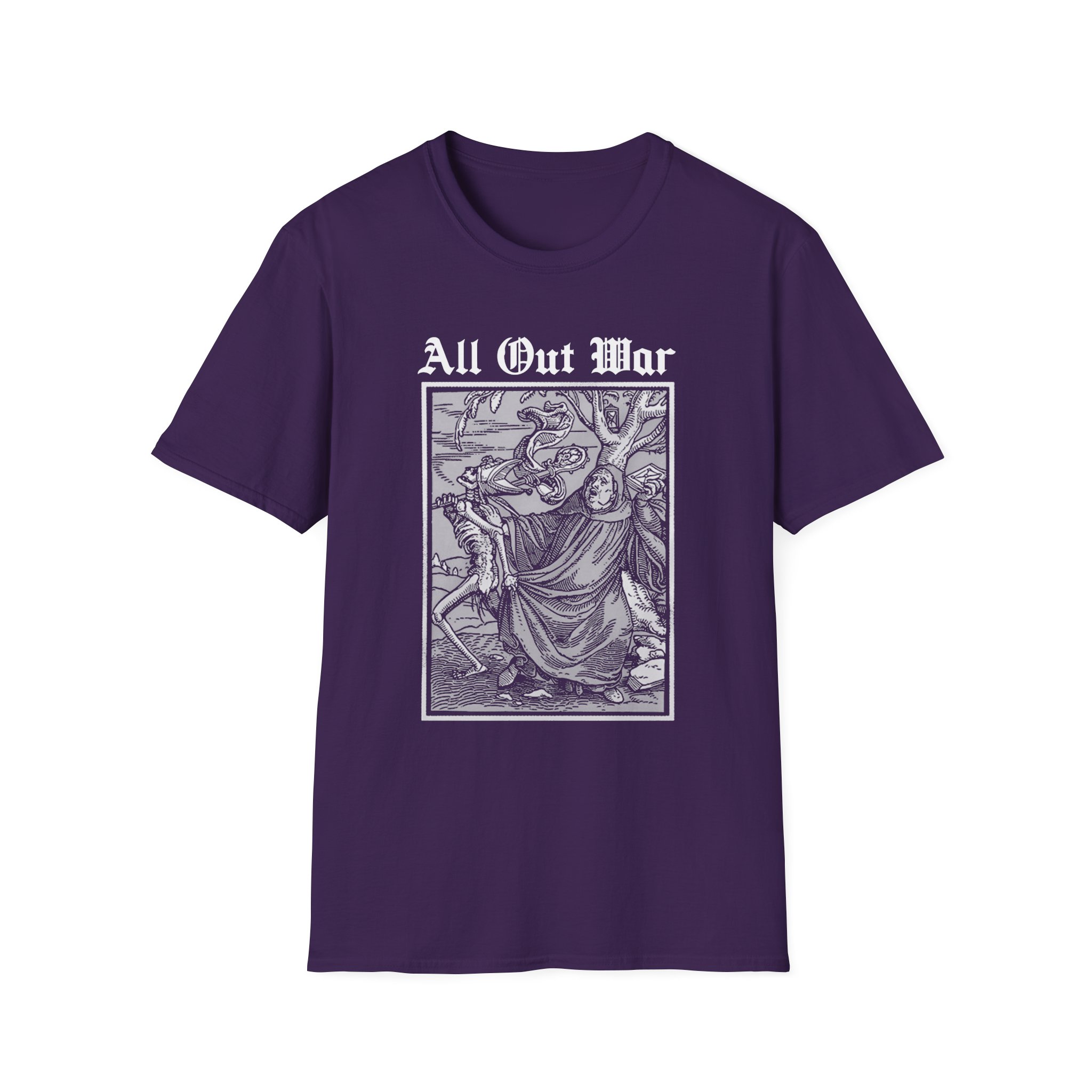 All Out War Dance of Death Unisex Softstyle T-Shirt