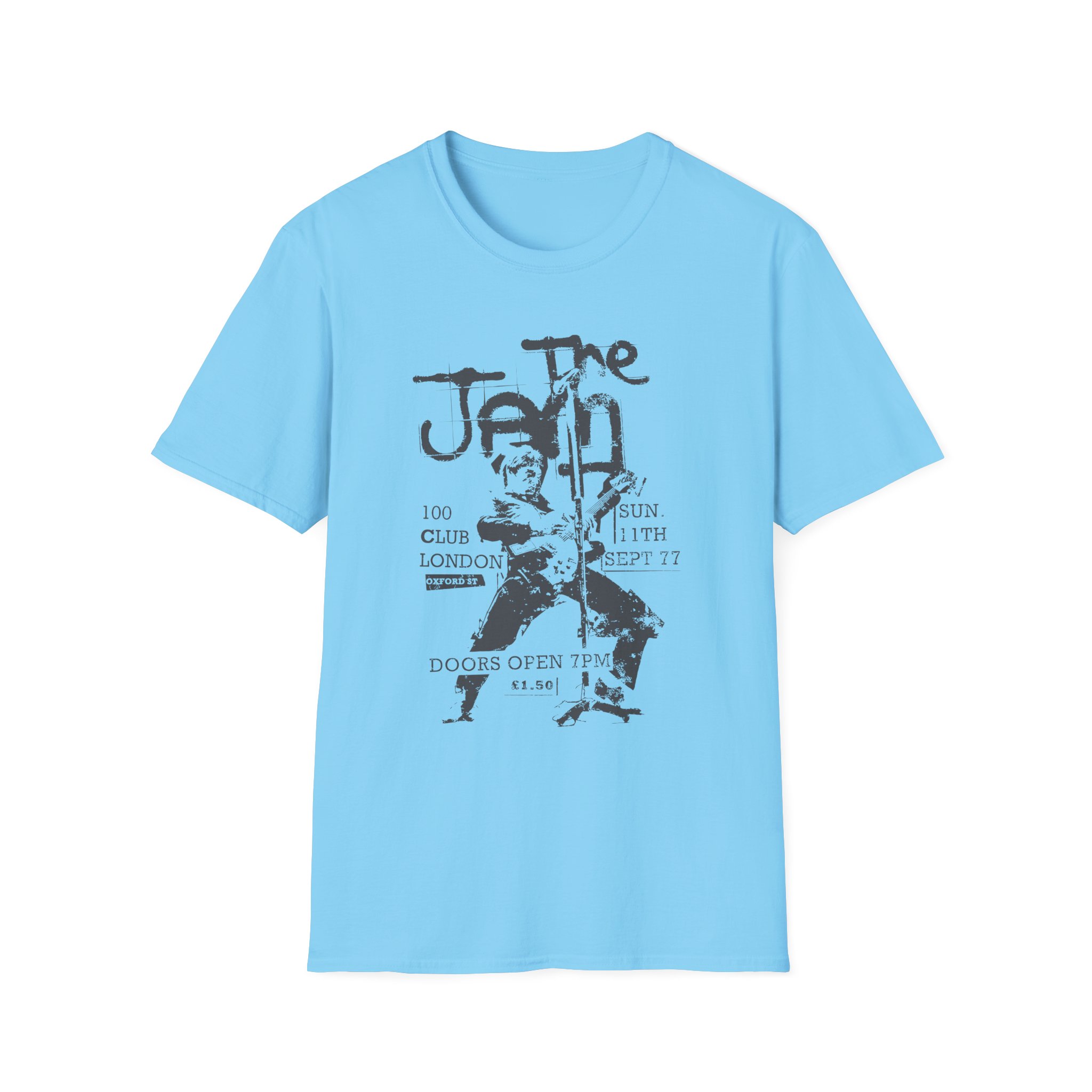 TJ 100 Club 77 Band Unisex Softstyle T-Shirt
