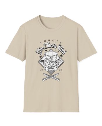 Donots Gin Tonic Club Unisex Softstyle T-Shirt