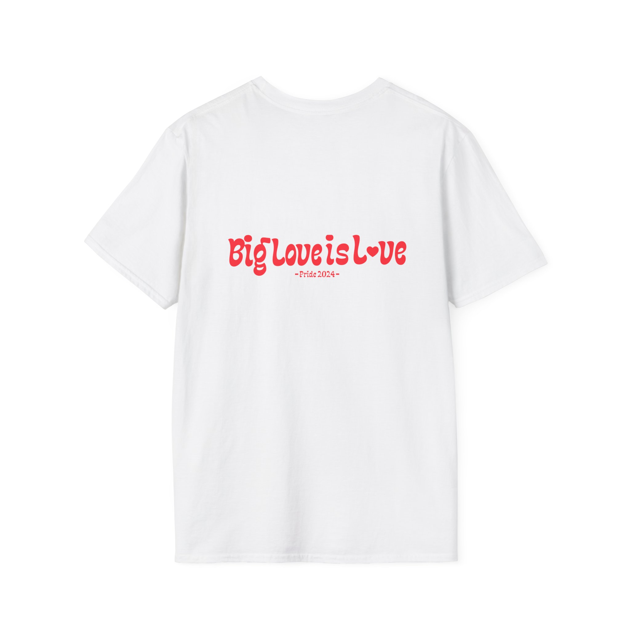 Erin Caldwell Pride BIG LOVE Unisex Softstyle T-Shirt